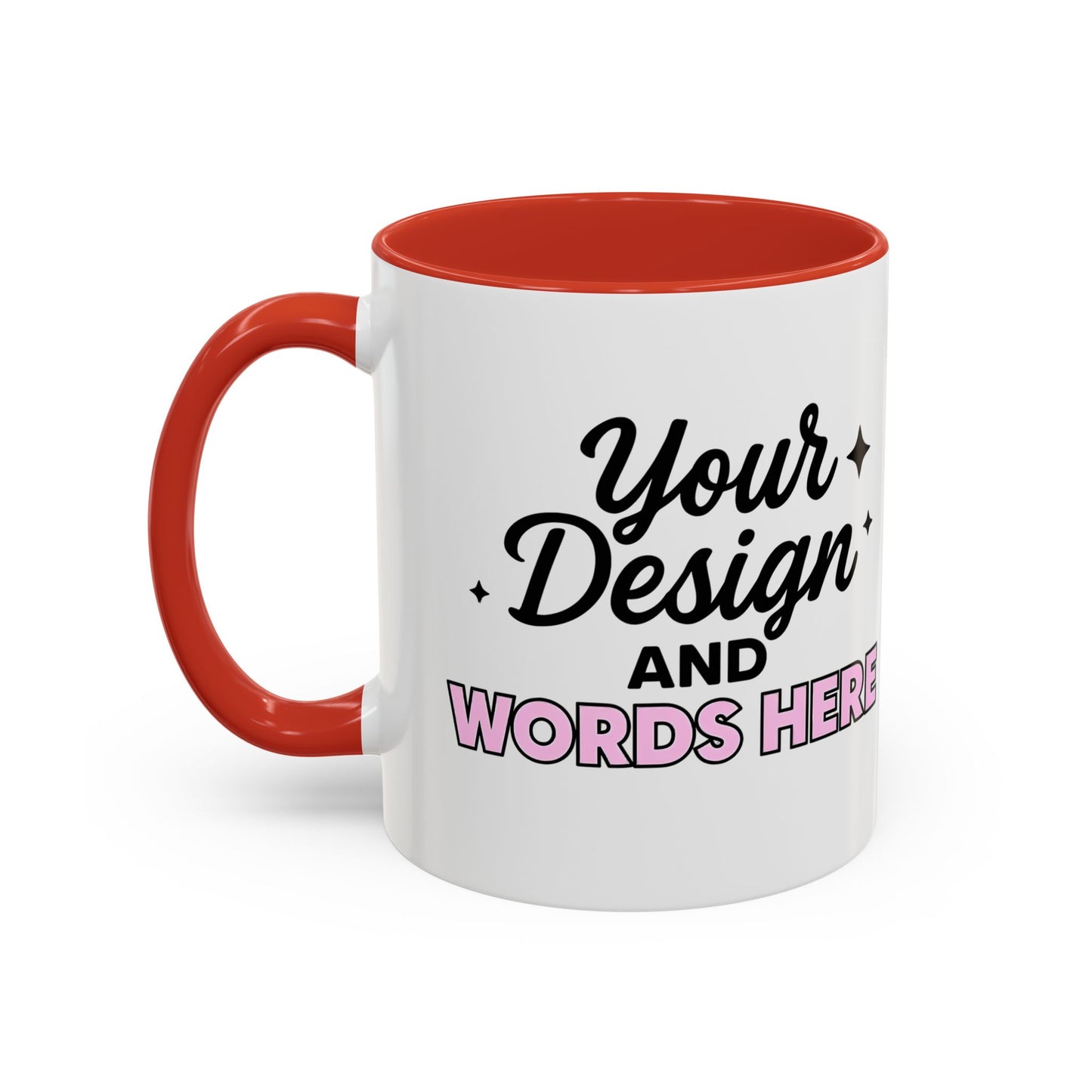 Accent Coffee Mug (11, 15oz) Personalized