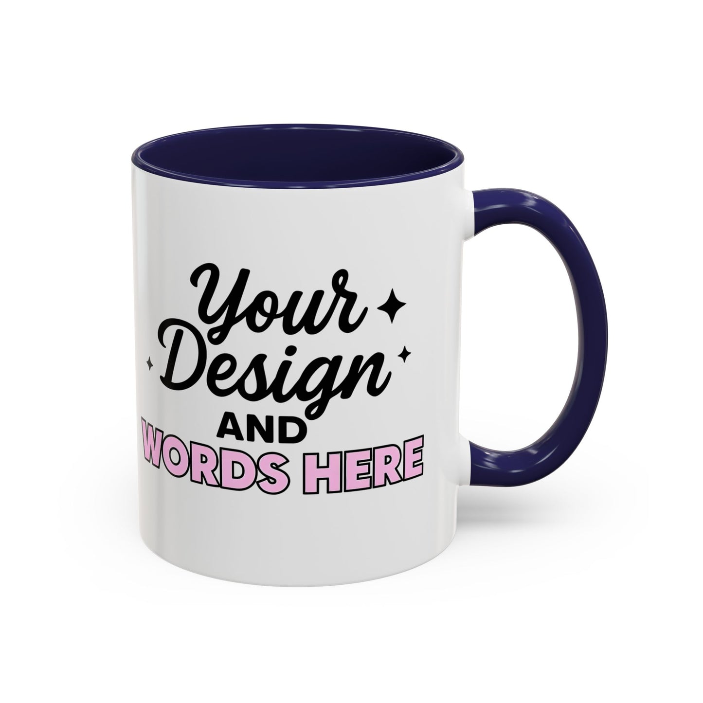 Accent Coffee Mug (11, 15oz) Personalized