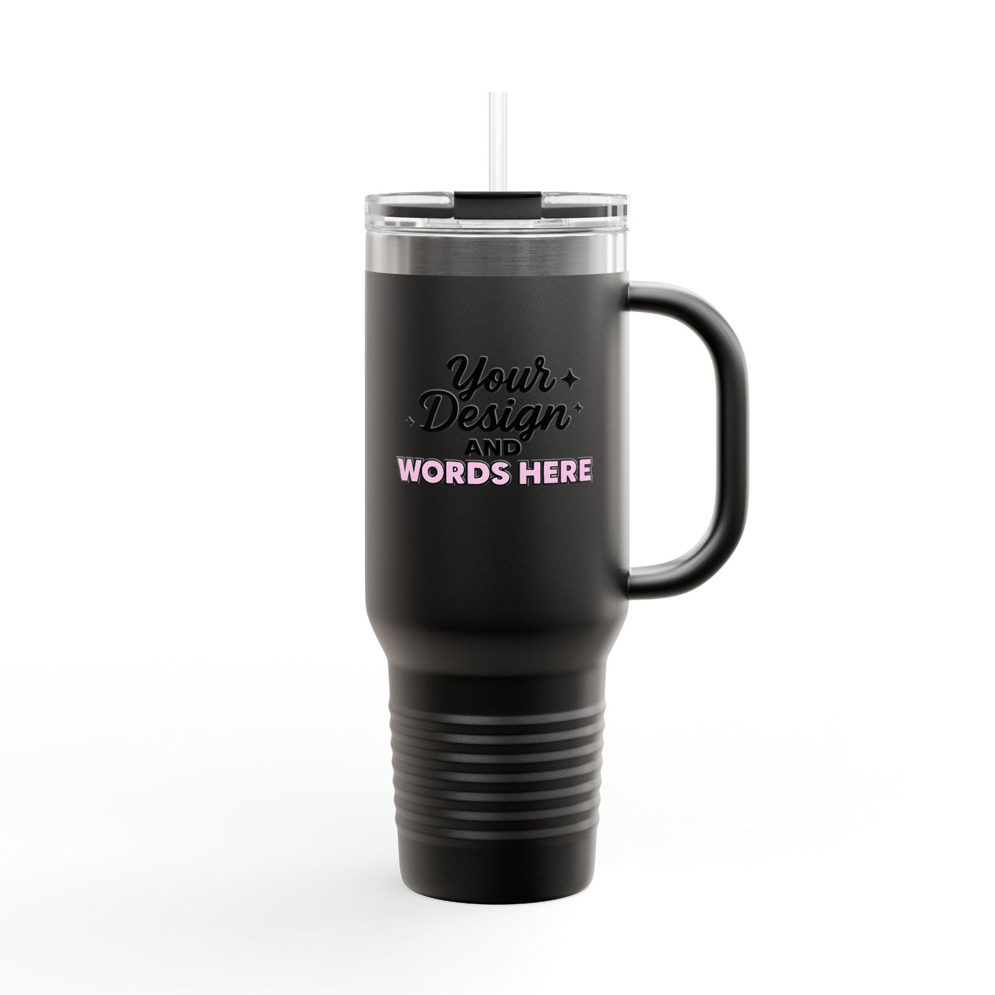40 oz Personalized Sip-Sational Travel Mug