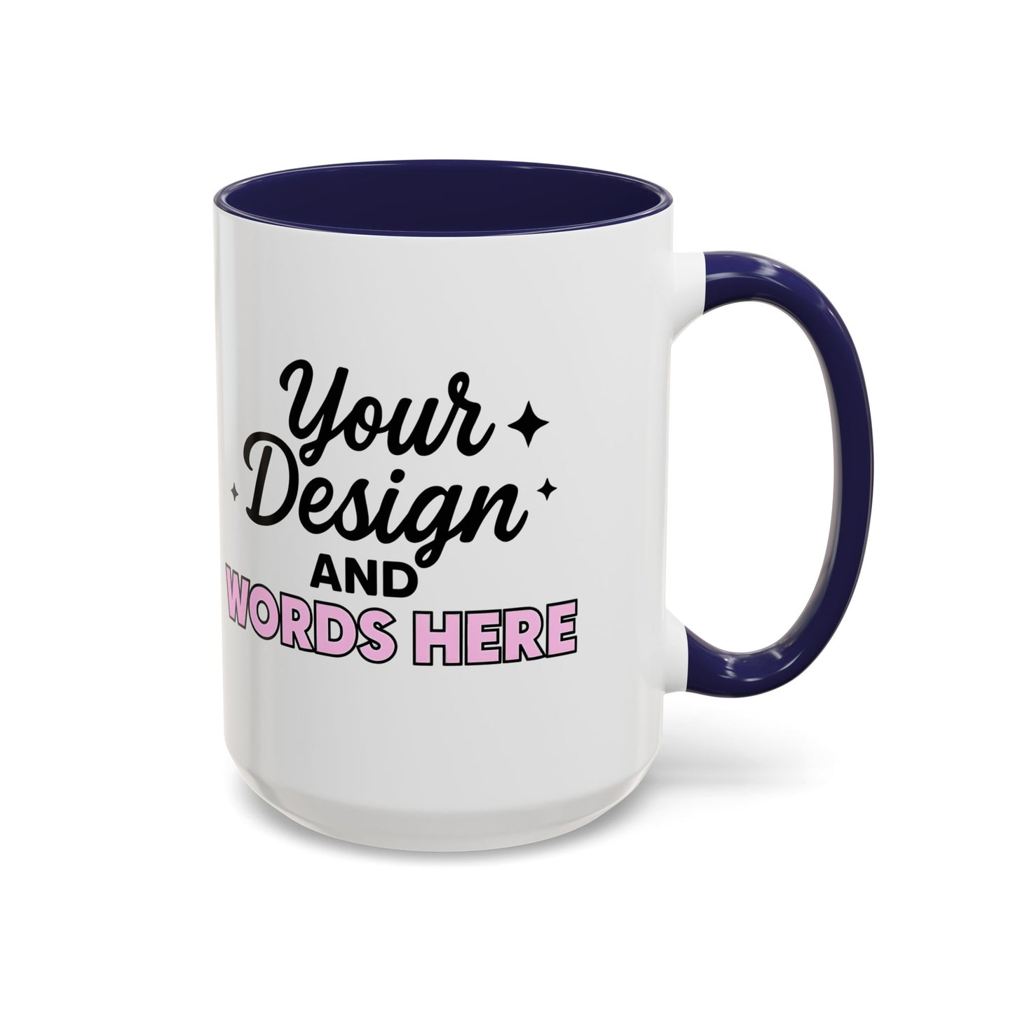 Accent Coffee Mug (11, 15oz) Personalized