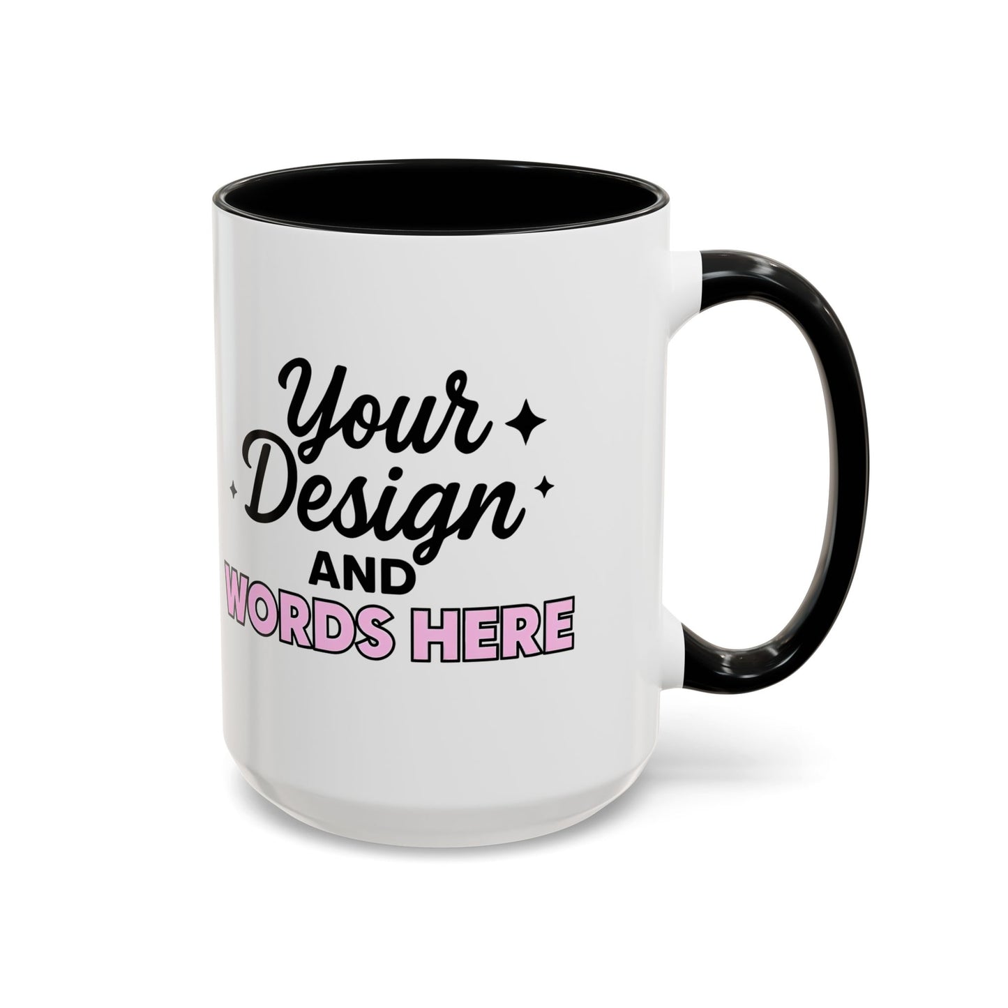 Accent Coffee Mug (11, 15oz) Personalized