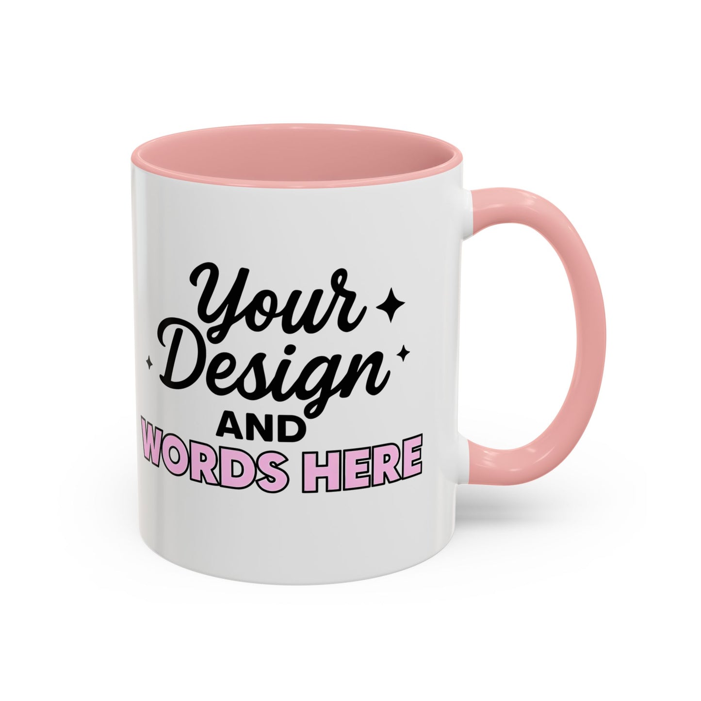 Accent Coffee Mug (11, 15oz) Personalized