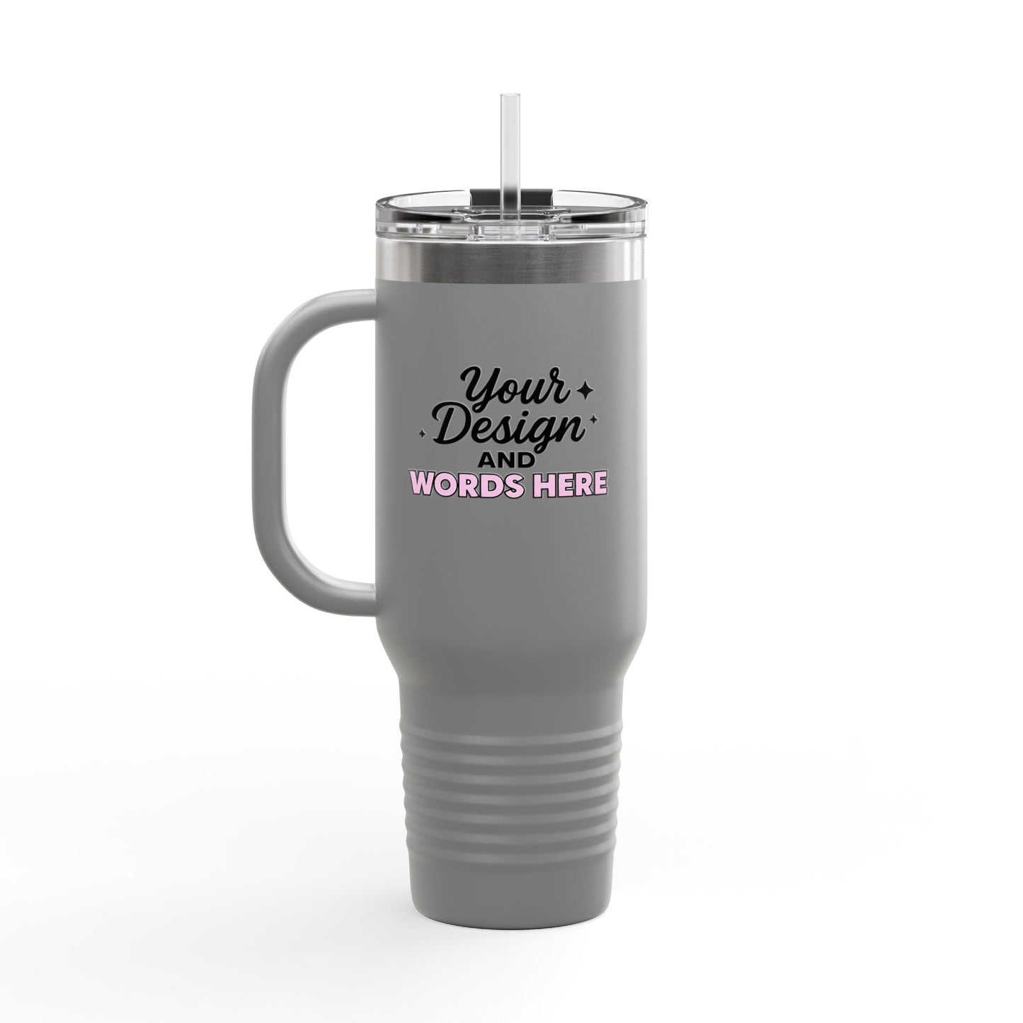 40 oz Personalized Sip-Sational Travel Mug