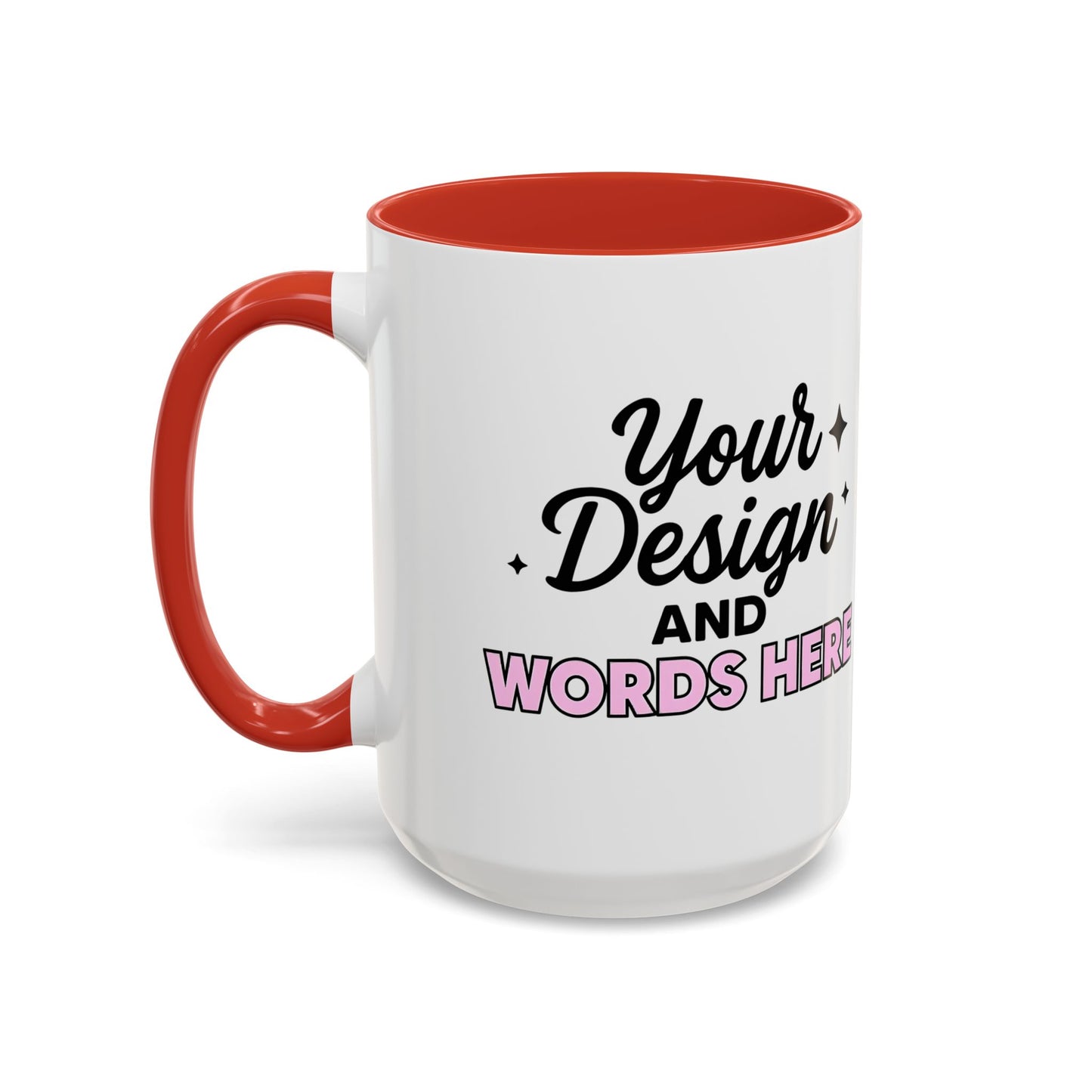 Accent Coffee Mug (11, 15oz) Personalized
