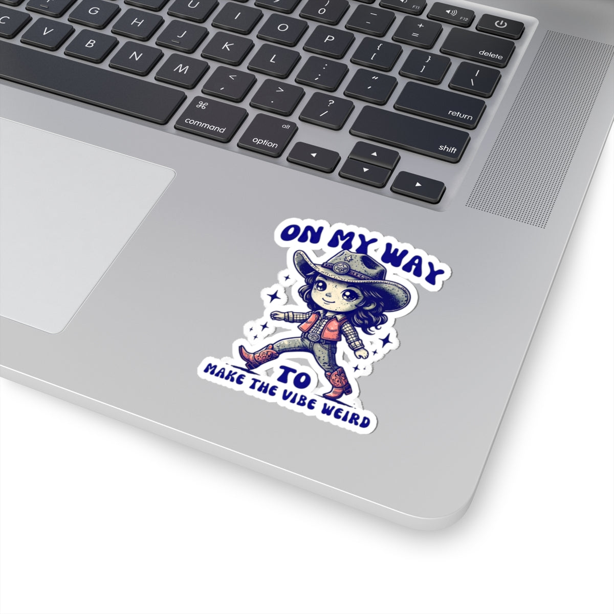 On My Way Girl Decal