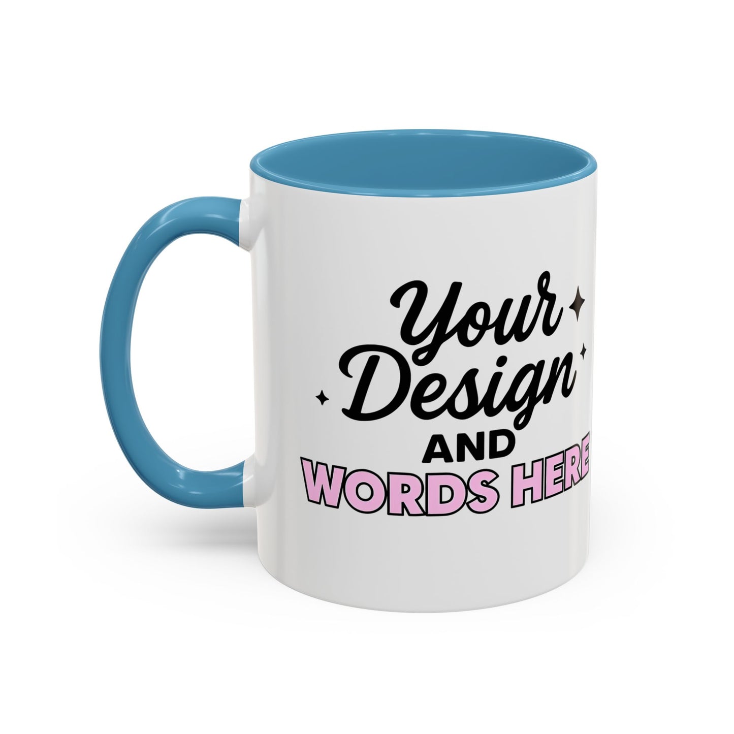 Accent Coffee Mug (11, 15oz) Personalized