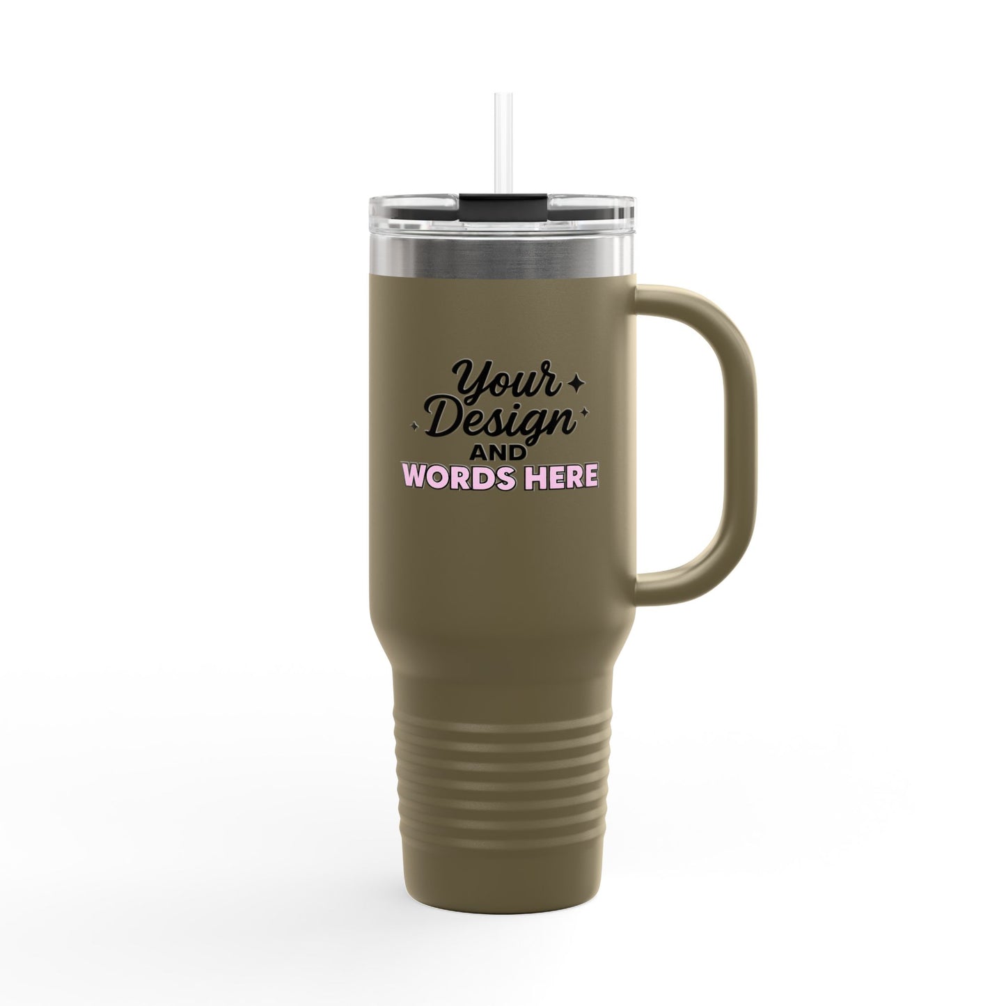 40 oz Personalized Sip-Sational Travel Mug