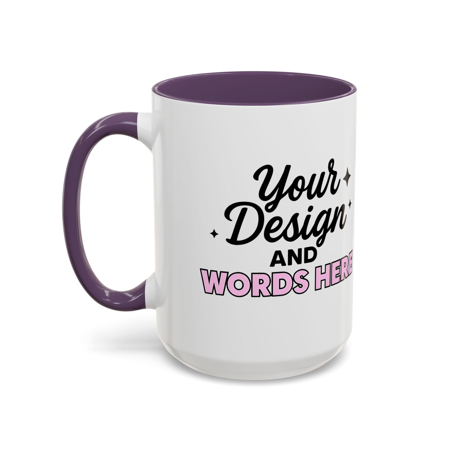 Accent Coffee Mug (11, 15oz) Personalized