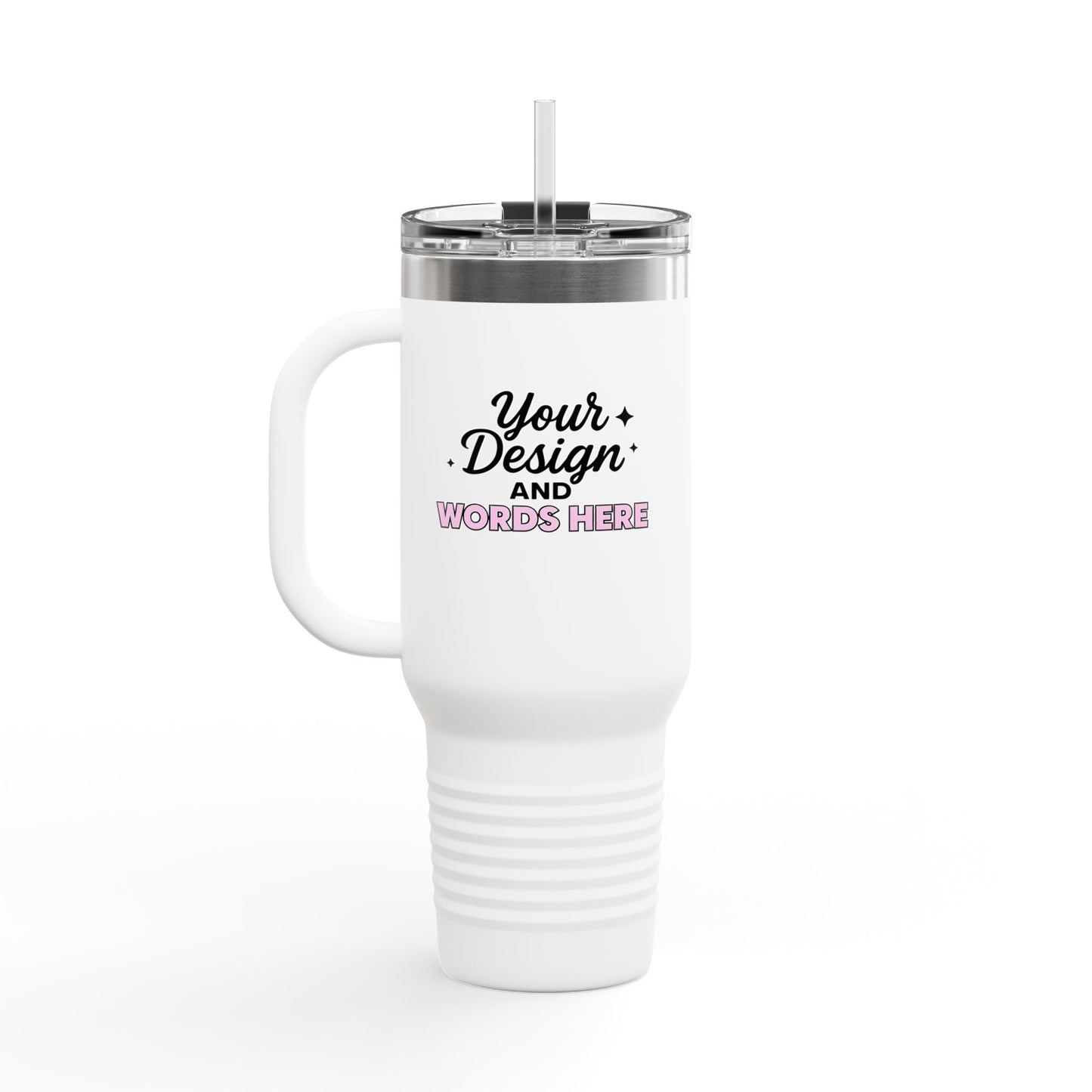 40 oz Personalized Sip-Sational Travel Mug