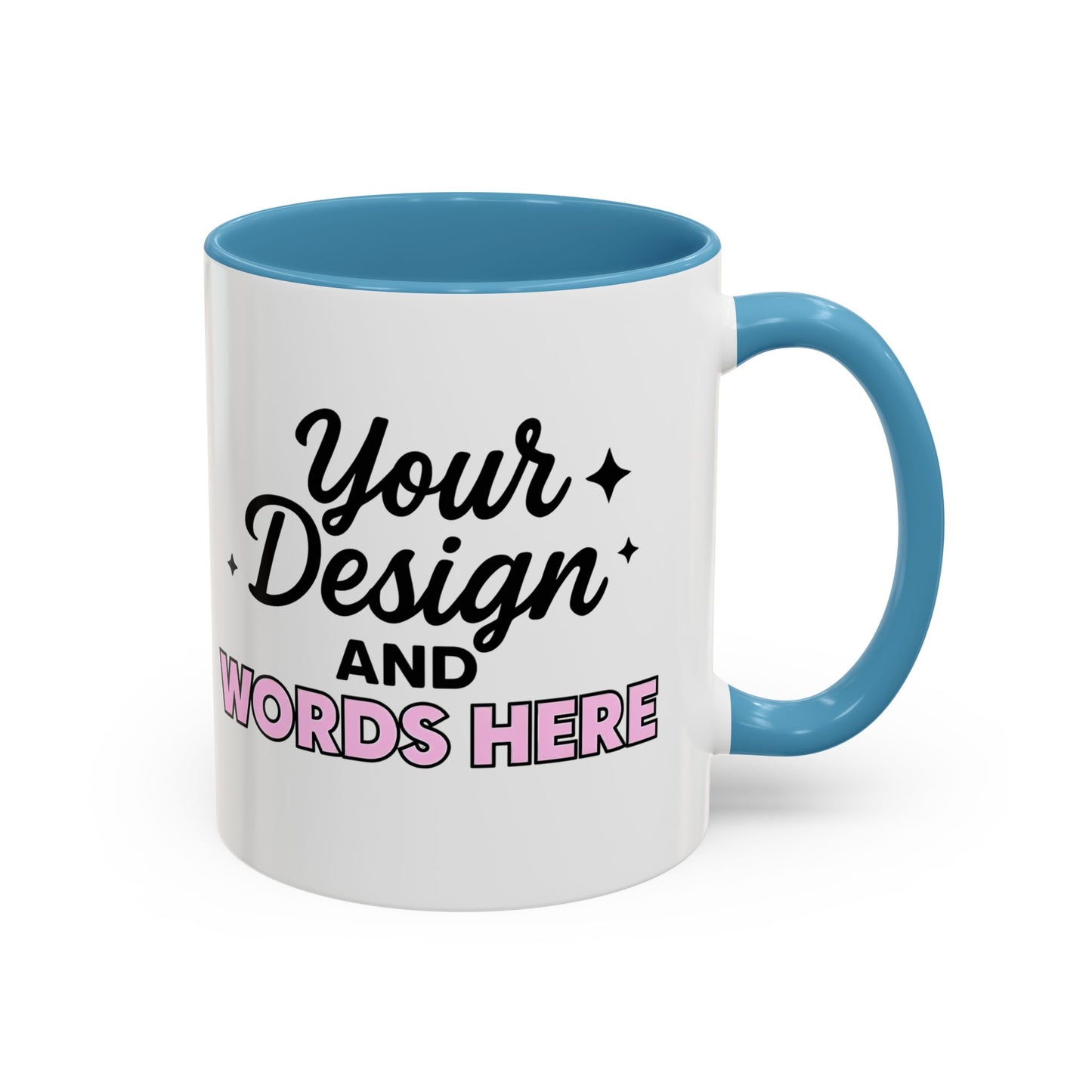 Accent Coffee Mug (11, 15oz) Personalized