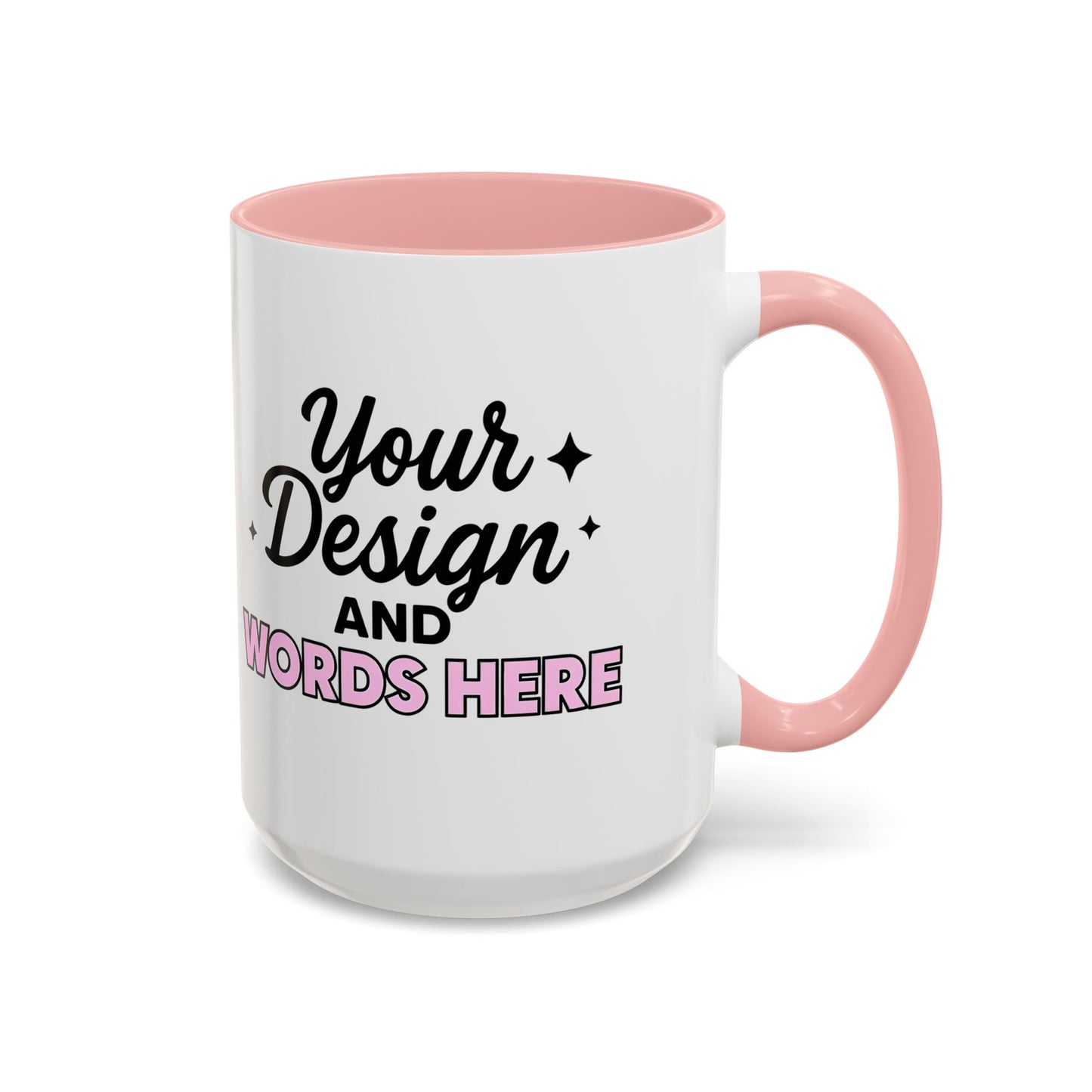 Accent Coffee Mug (11, 15oz) Personalized