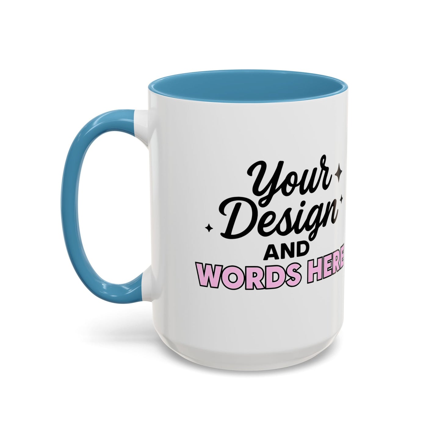 Accent Coffee Mug (11, 15oz) Personalized