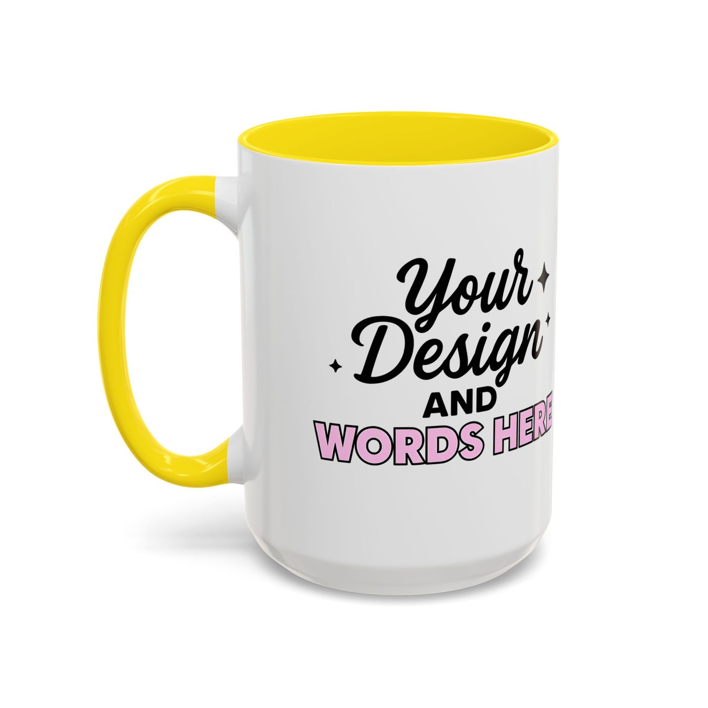 Accent Coffee Mug (11, 15oz) Personalized