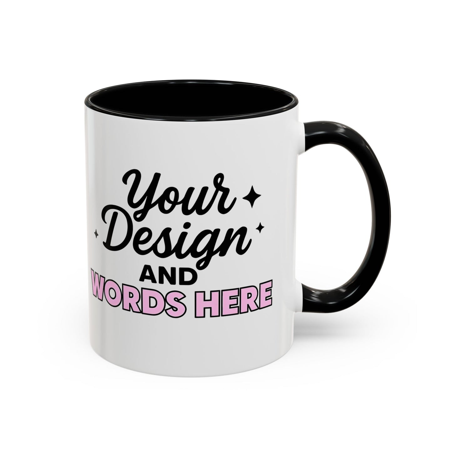 Accent Coffee Mug (11, 15oz) Personalized