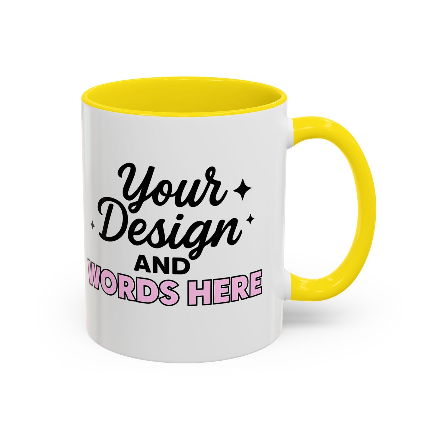 Accent Coffee Mug (11, 15oz) Personalized