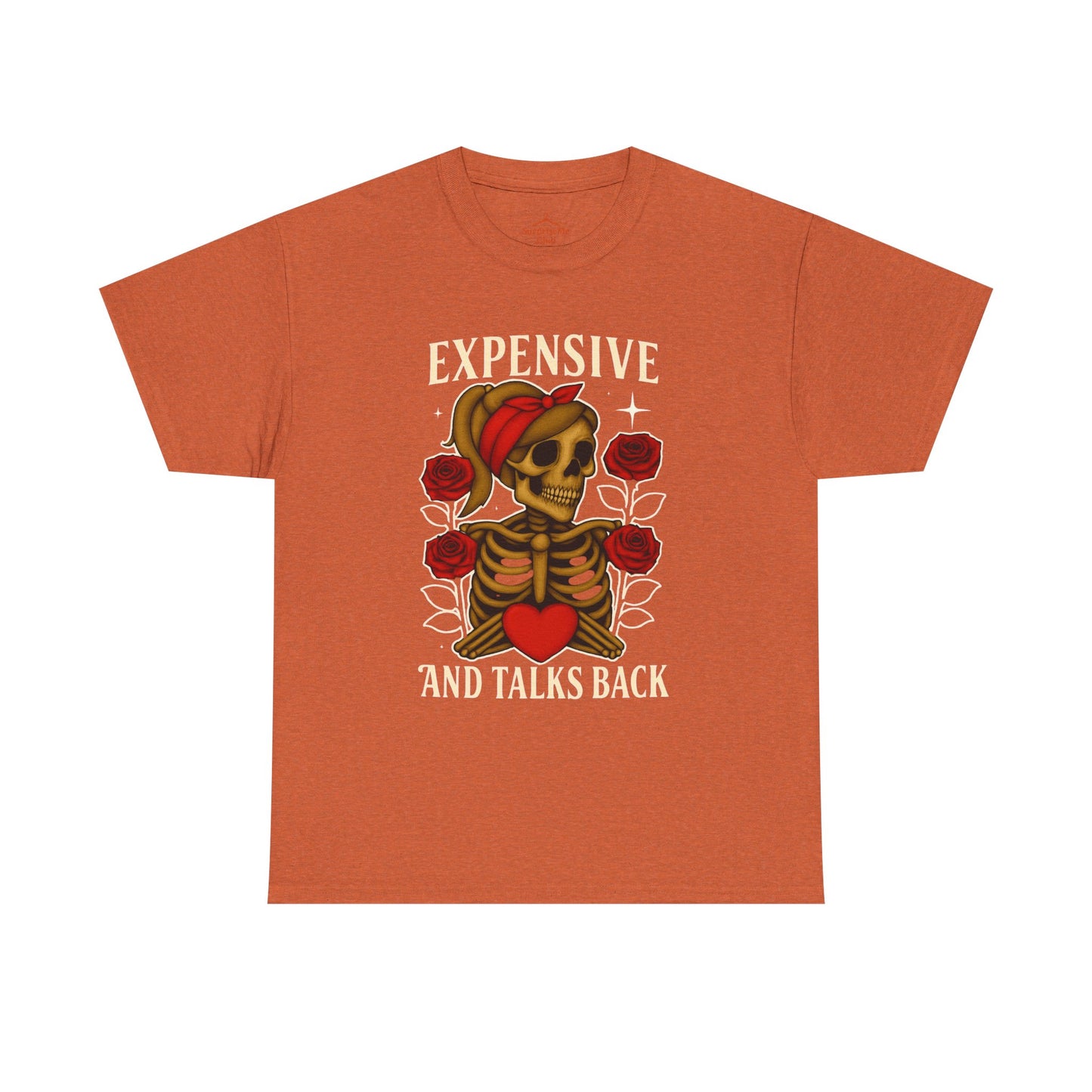 Expensive and Talks Back woman's cotton tshirt