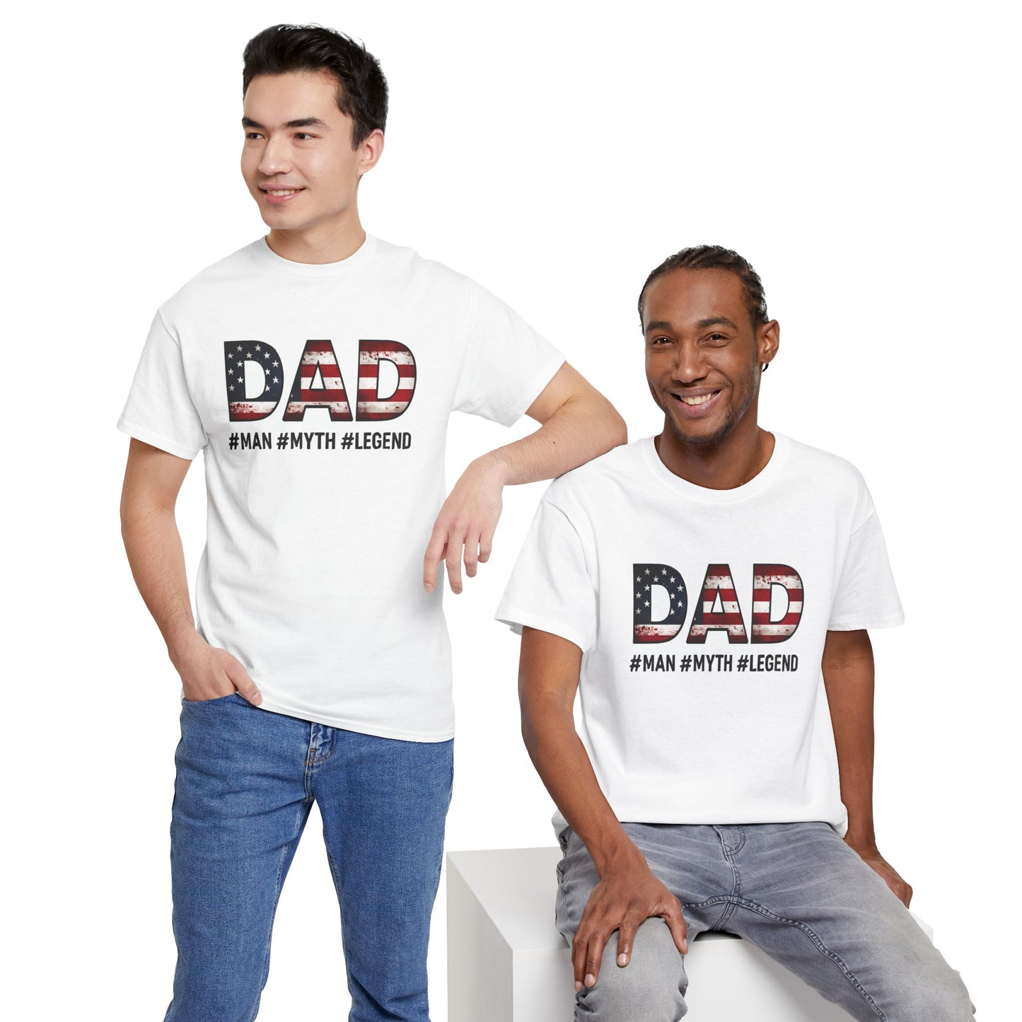 Dad #Man #Myth #Legend tee
