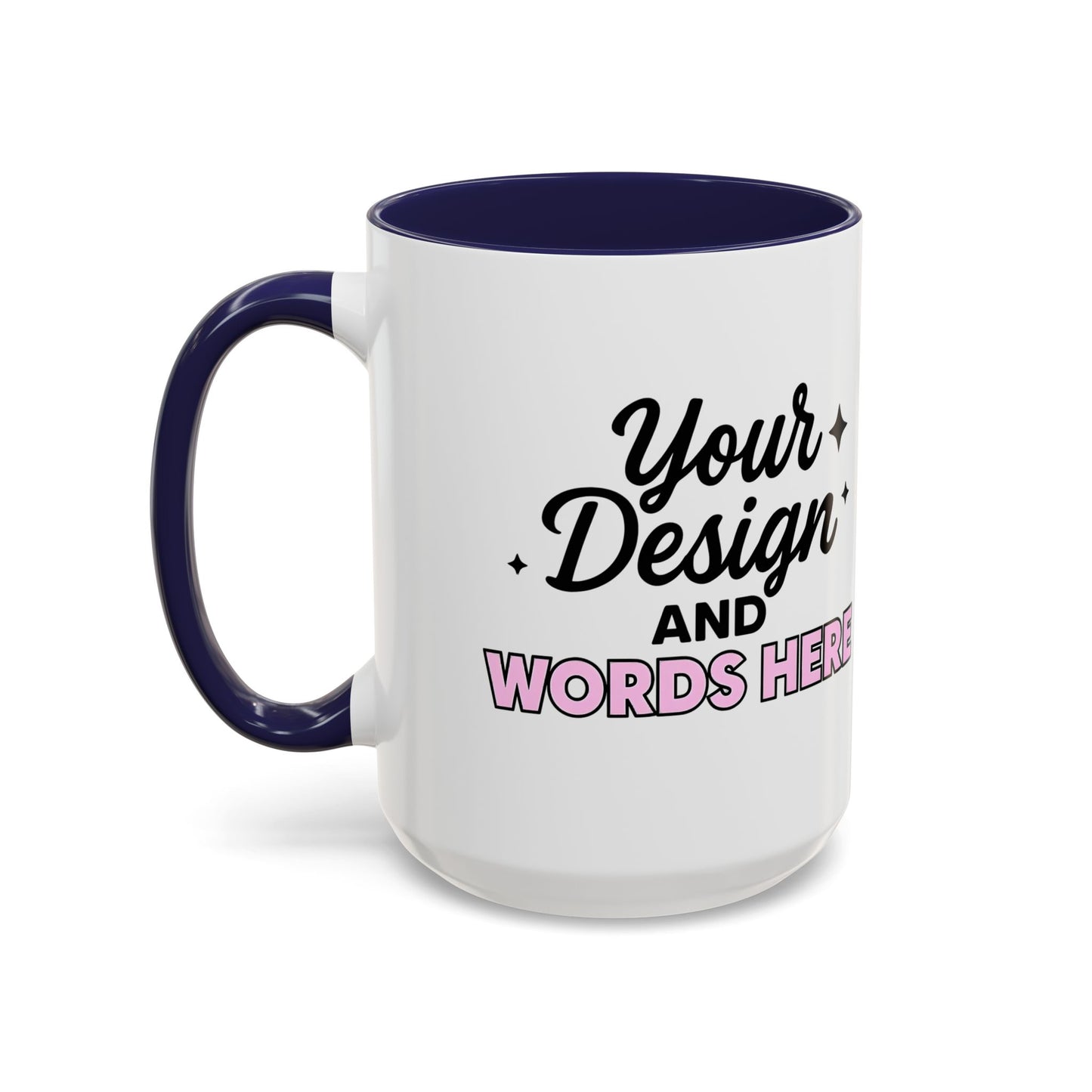 Accent Coffee Mug (11, 15oz) Personalized
