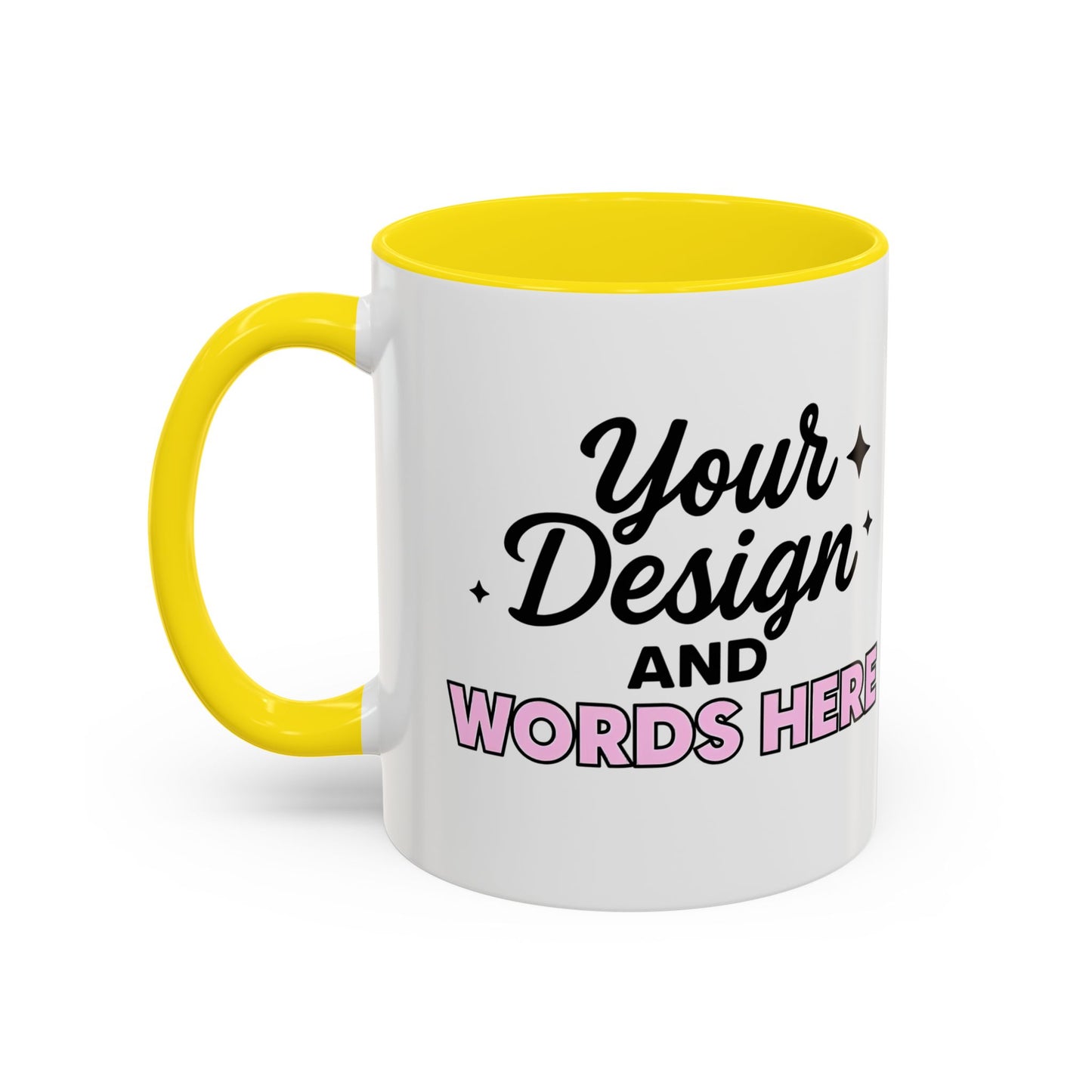 Accent Coffee Mug (11, 15oz) Personalized