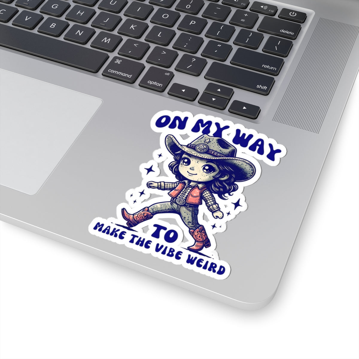 On My Way Girl Decal