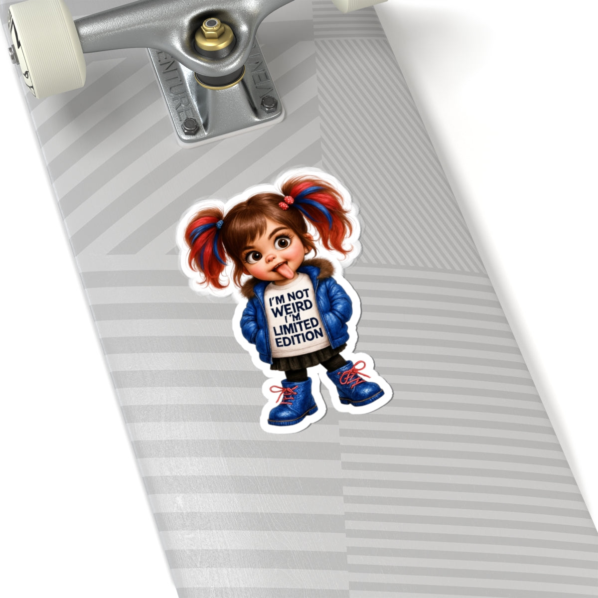 I'm Not Weird Girl Decal