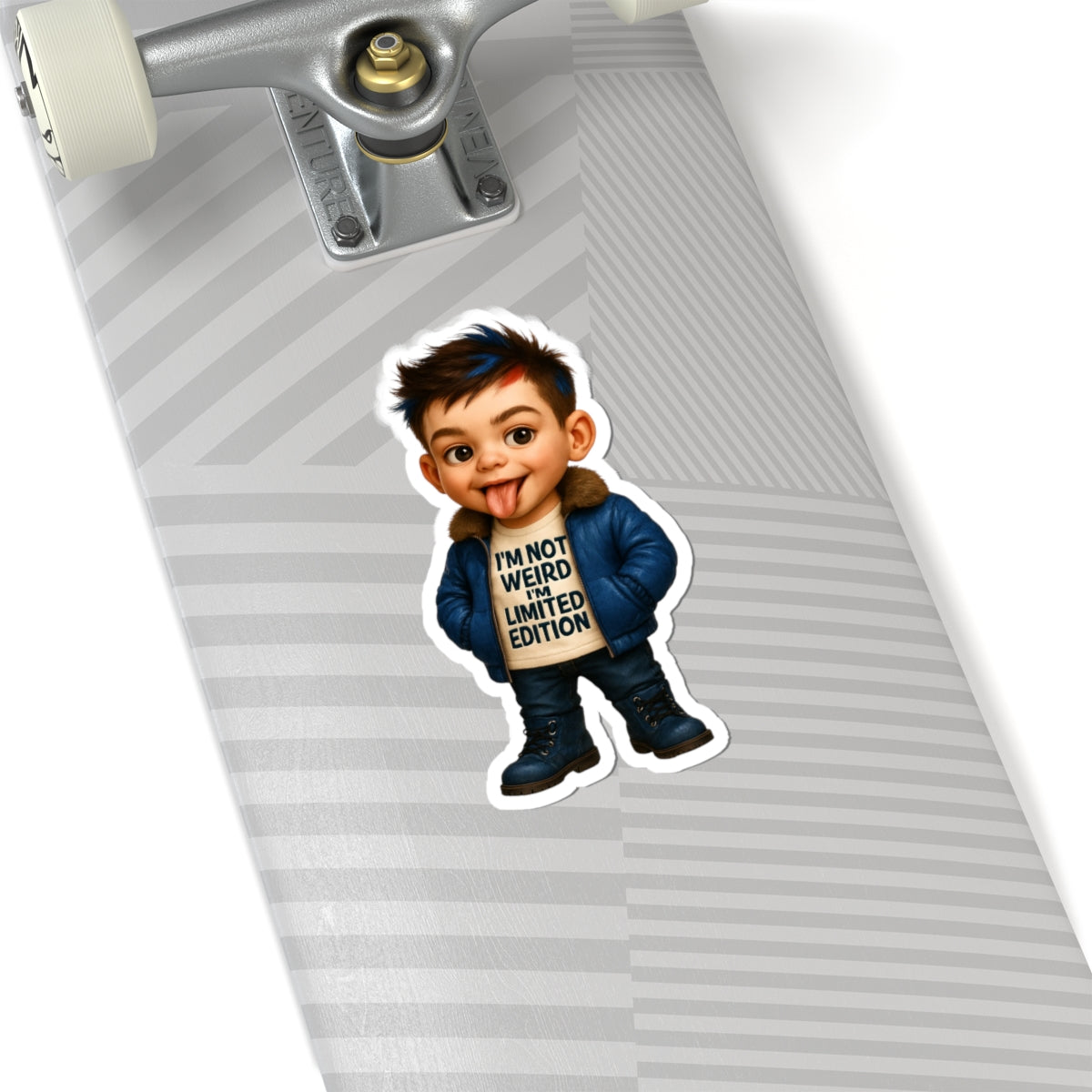 I'm Not Weird Boy Decal