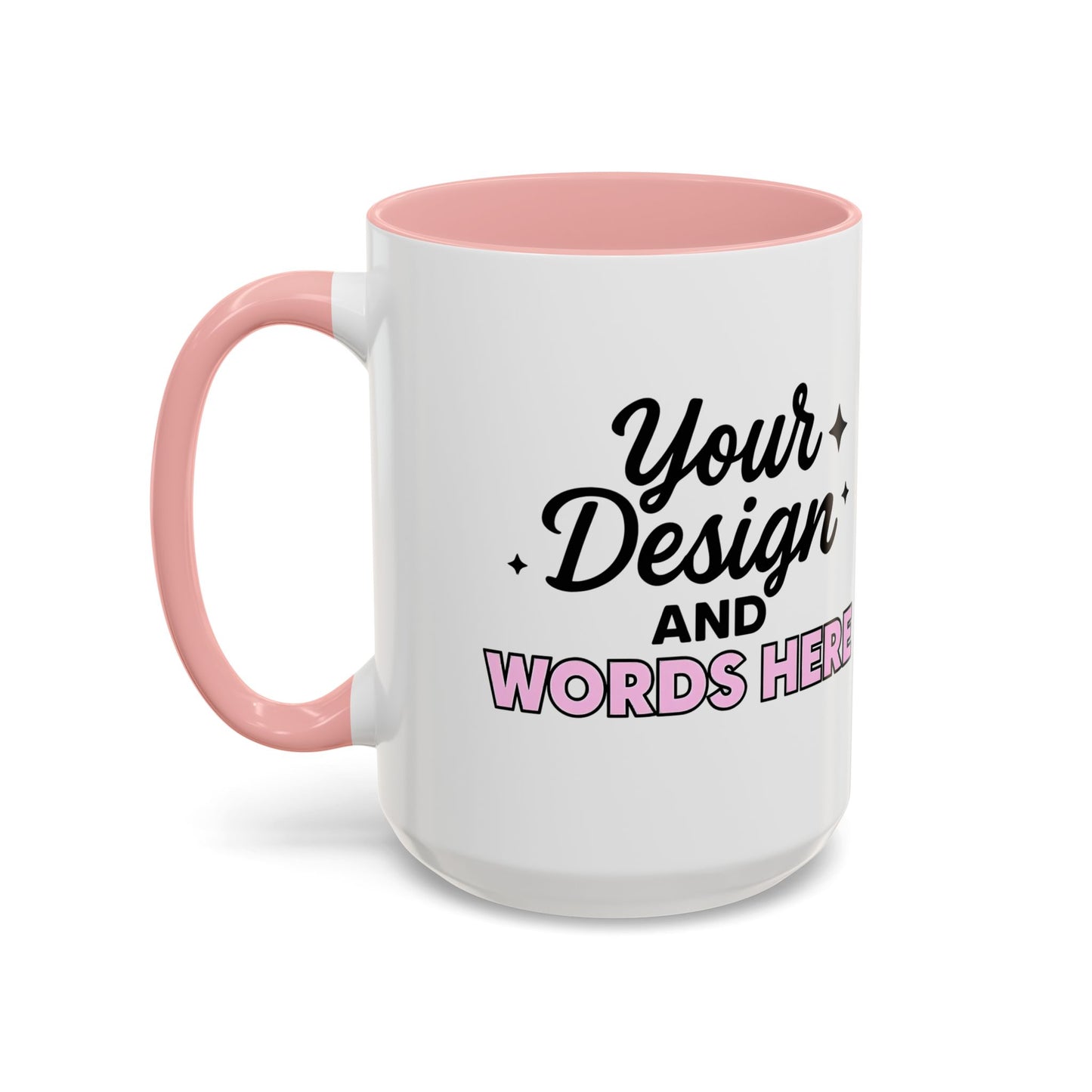 Accent Coffee Mug (11, 15oz) Personalized