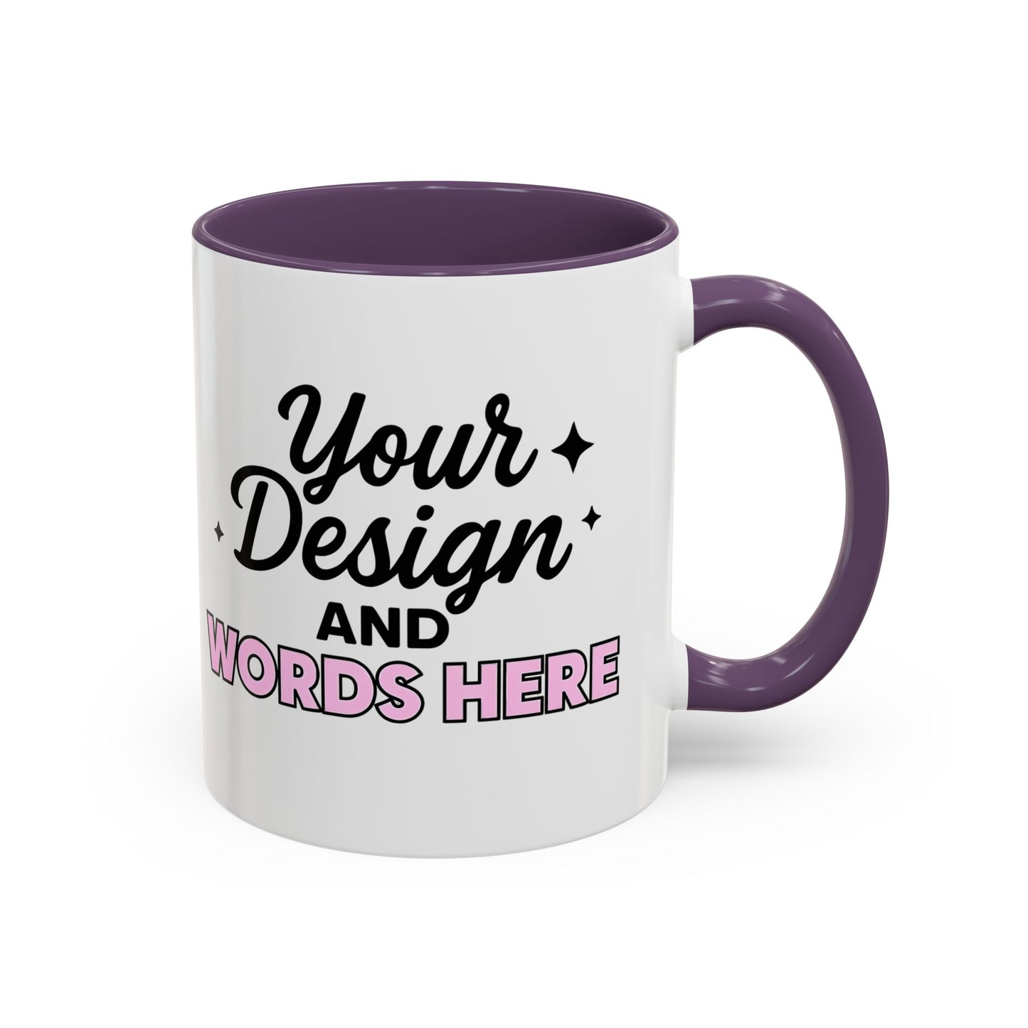 Accent Coffee Mug (11, 15oz) Personalized