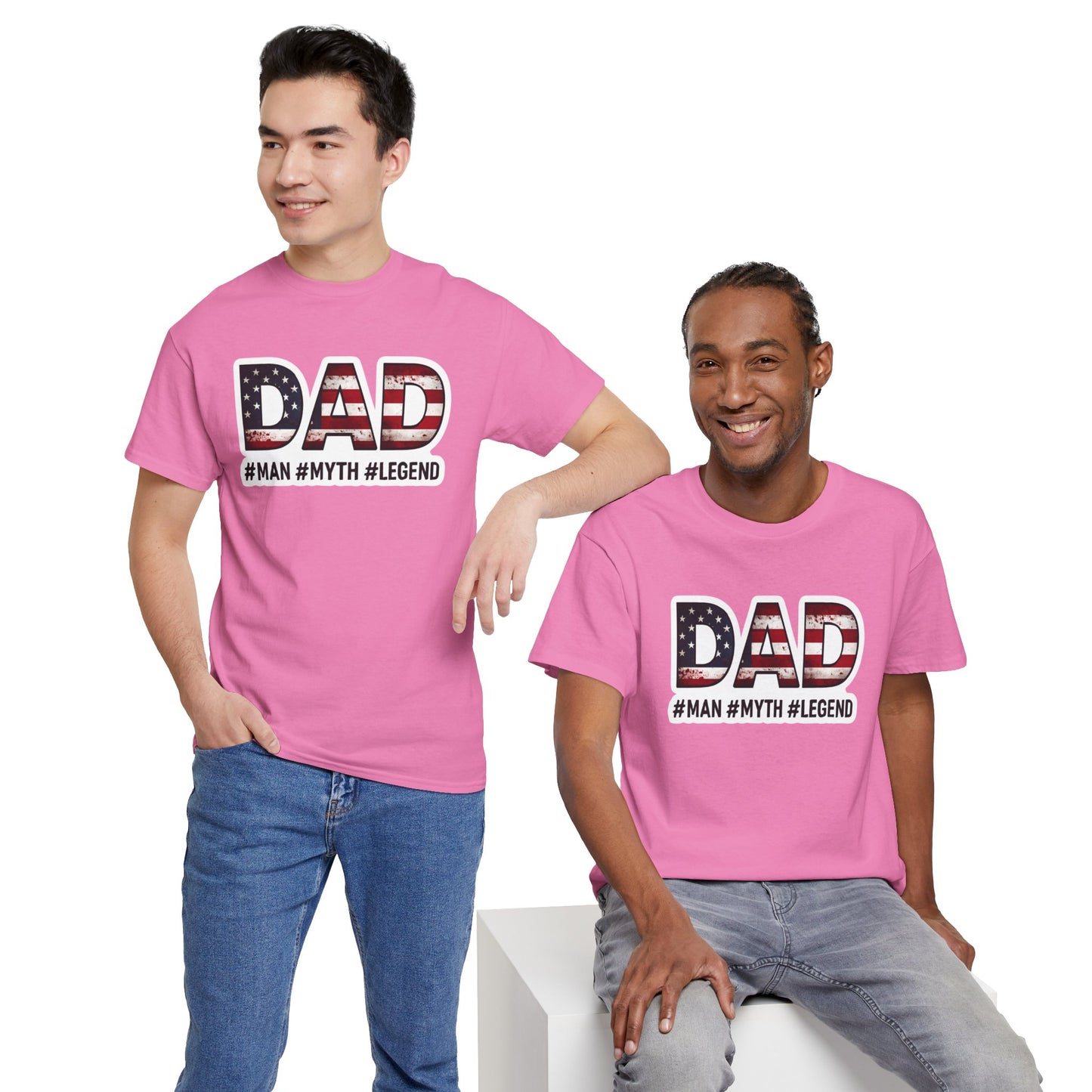Dad #Man #Myth #Legend tee