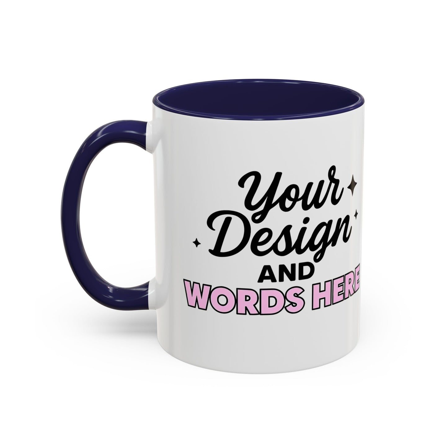 Accent Coffee Mug (11, 15oz) Personalized