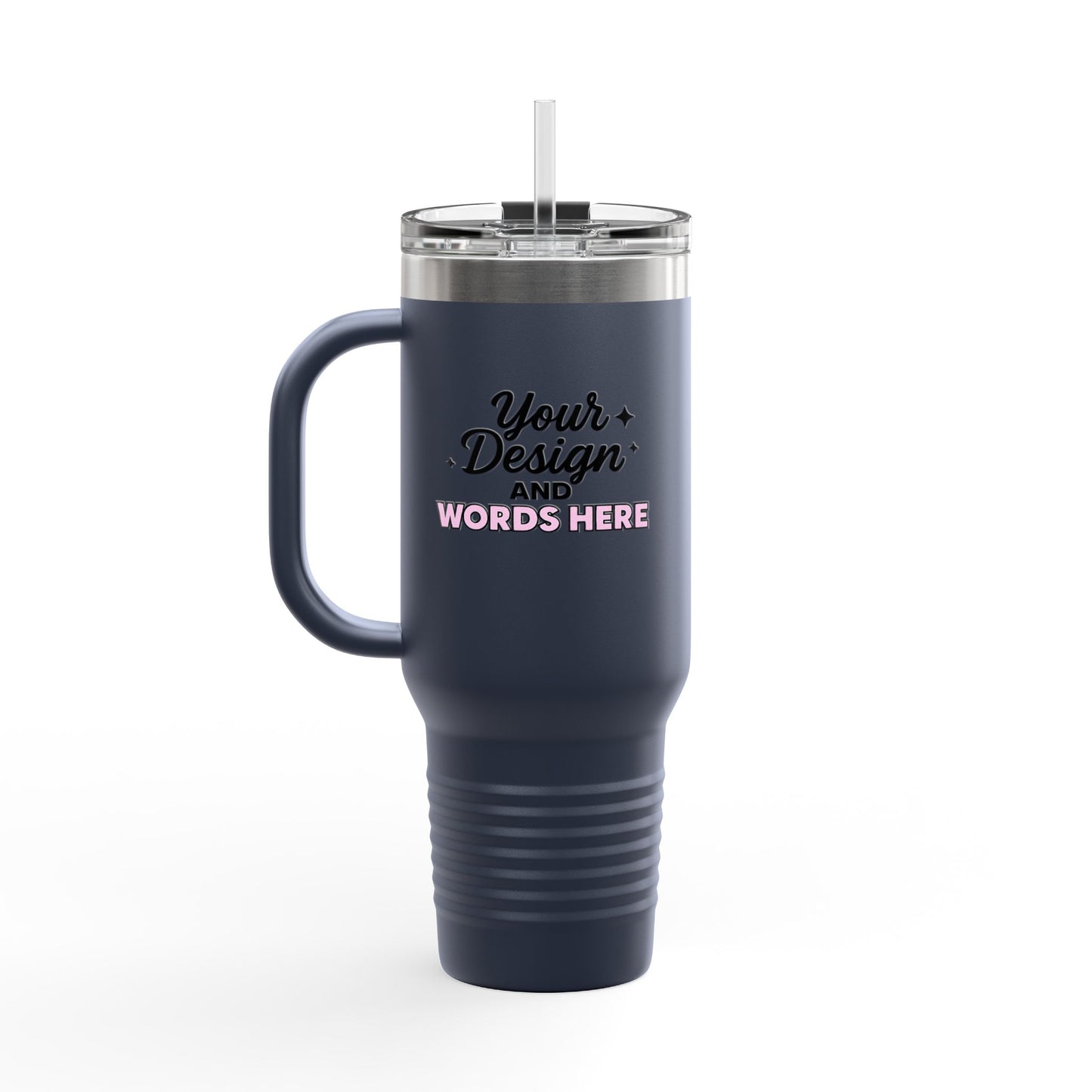 40 oz Personalized Sip-Sational Travel Mug