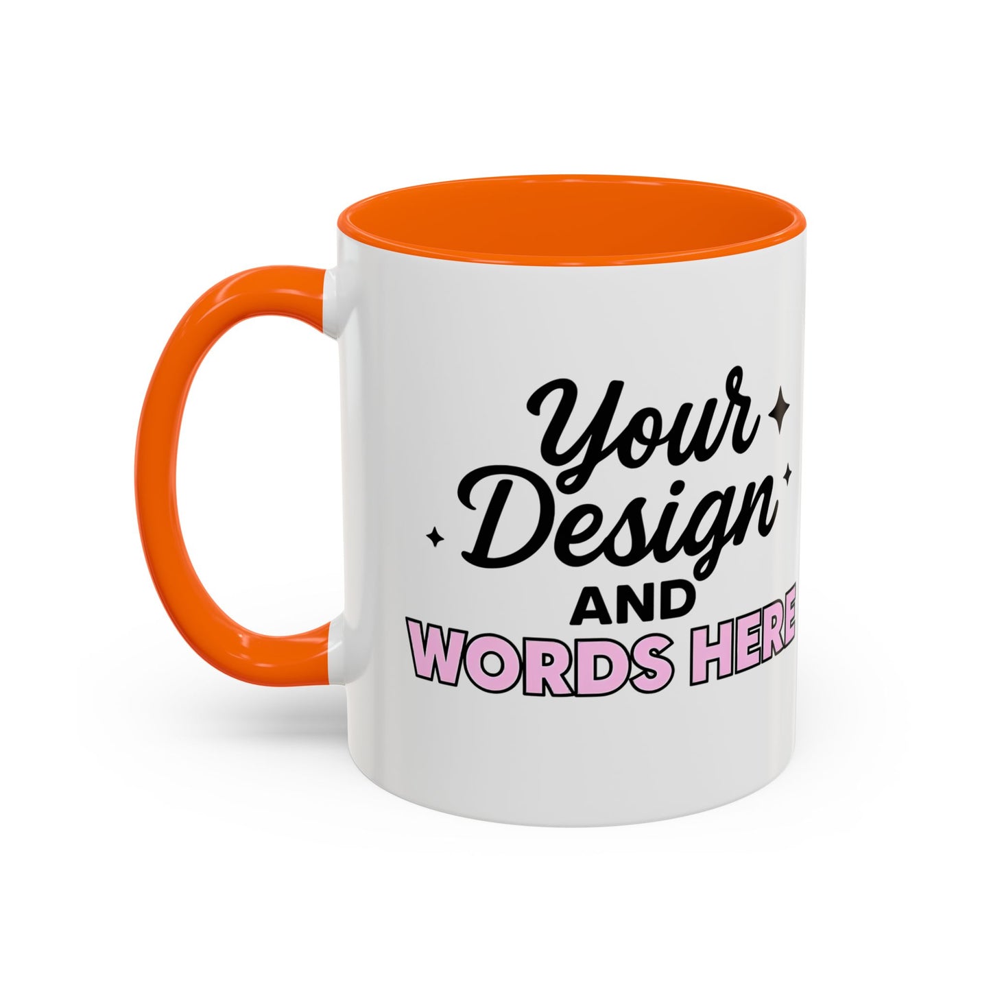 Accent Coffee Mug (11, 15oz) Personalized