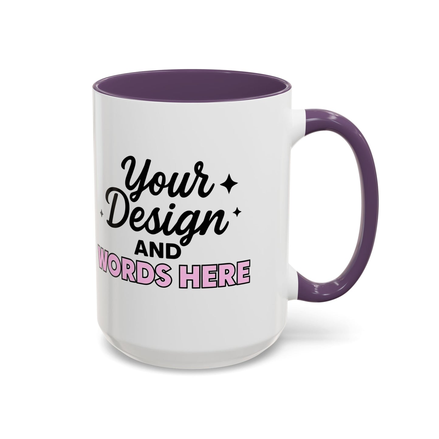 Accent Coffee Mug (11, 15oz) Personalized
