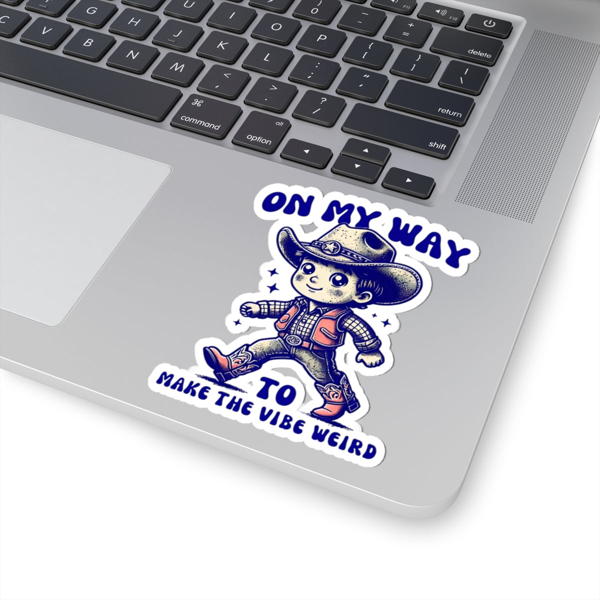 On My Way Boy Decal