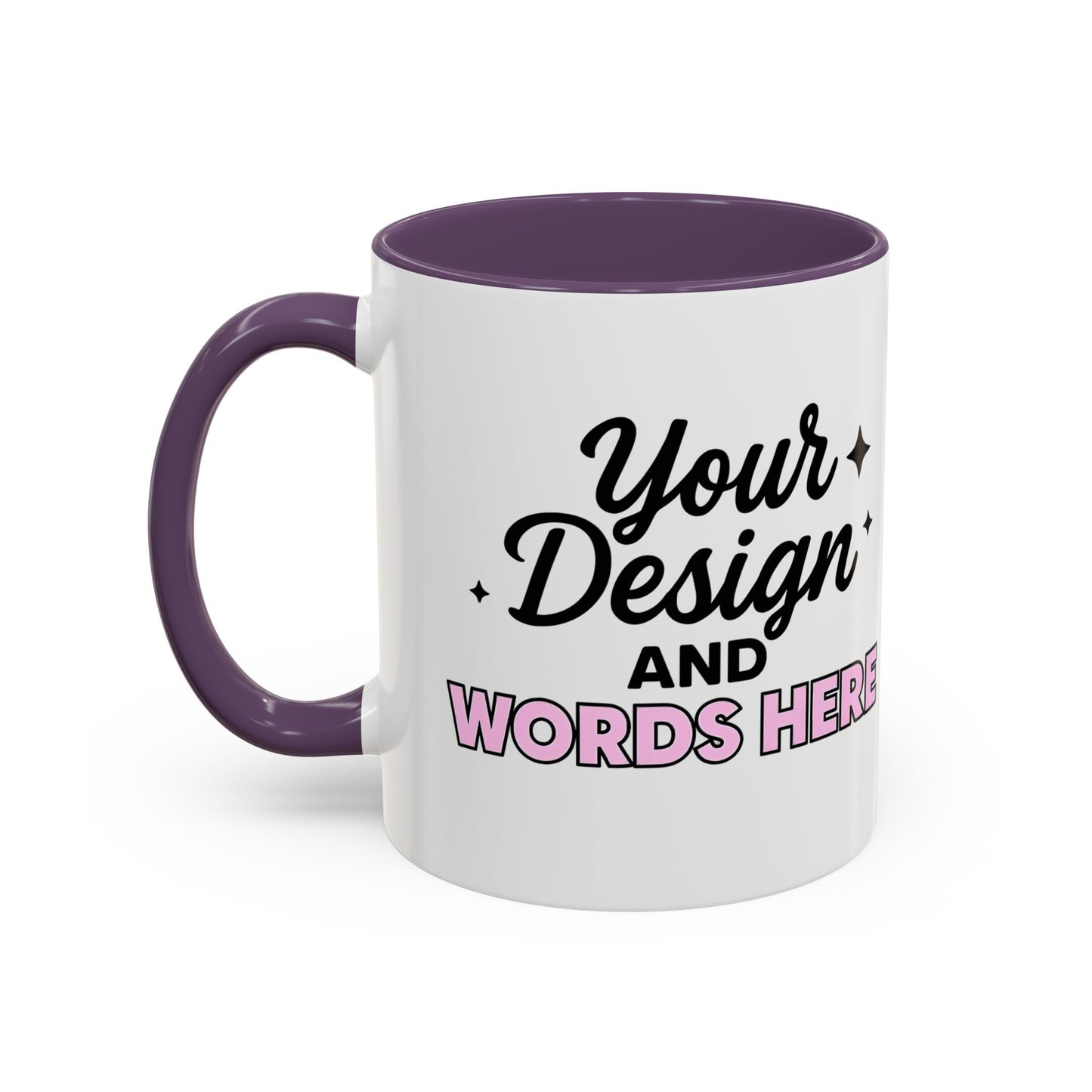 Accent Coffee Mug (11, 15oz) Personalized