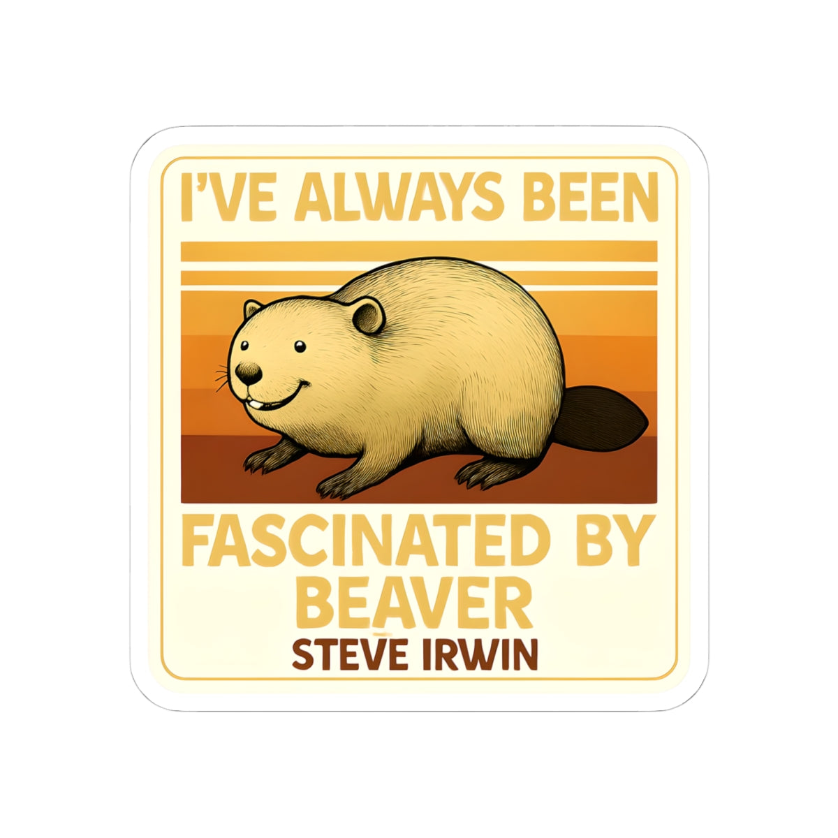 Beaver Decal