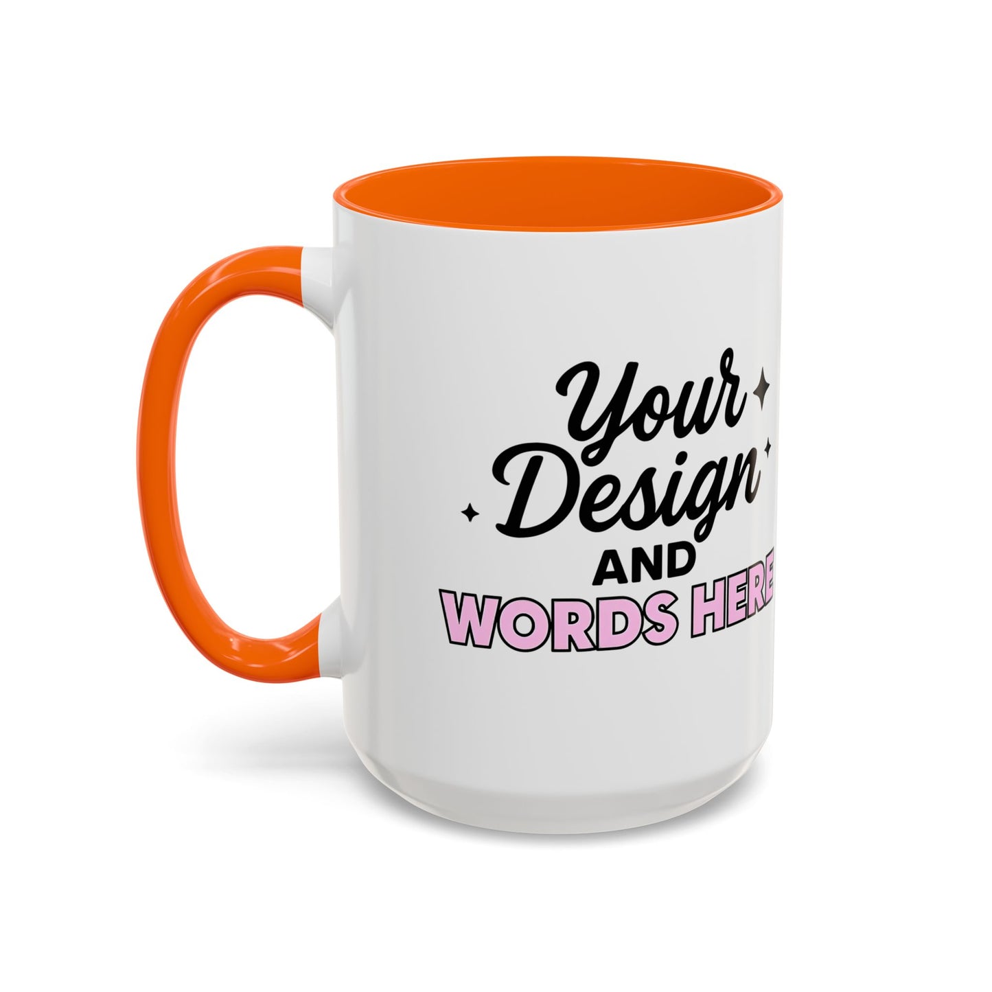 Accent Coffee Mug (11, 15oz) Personalized