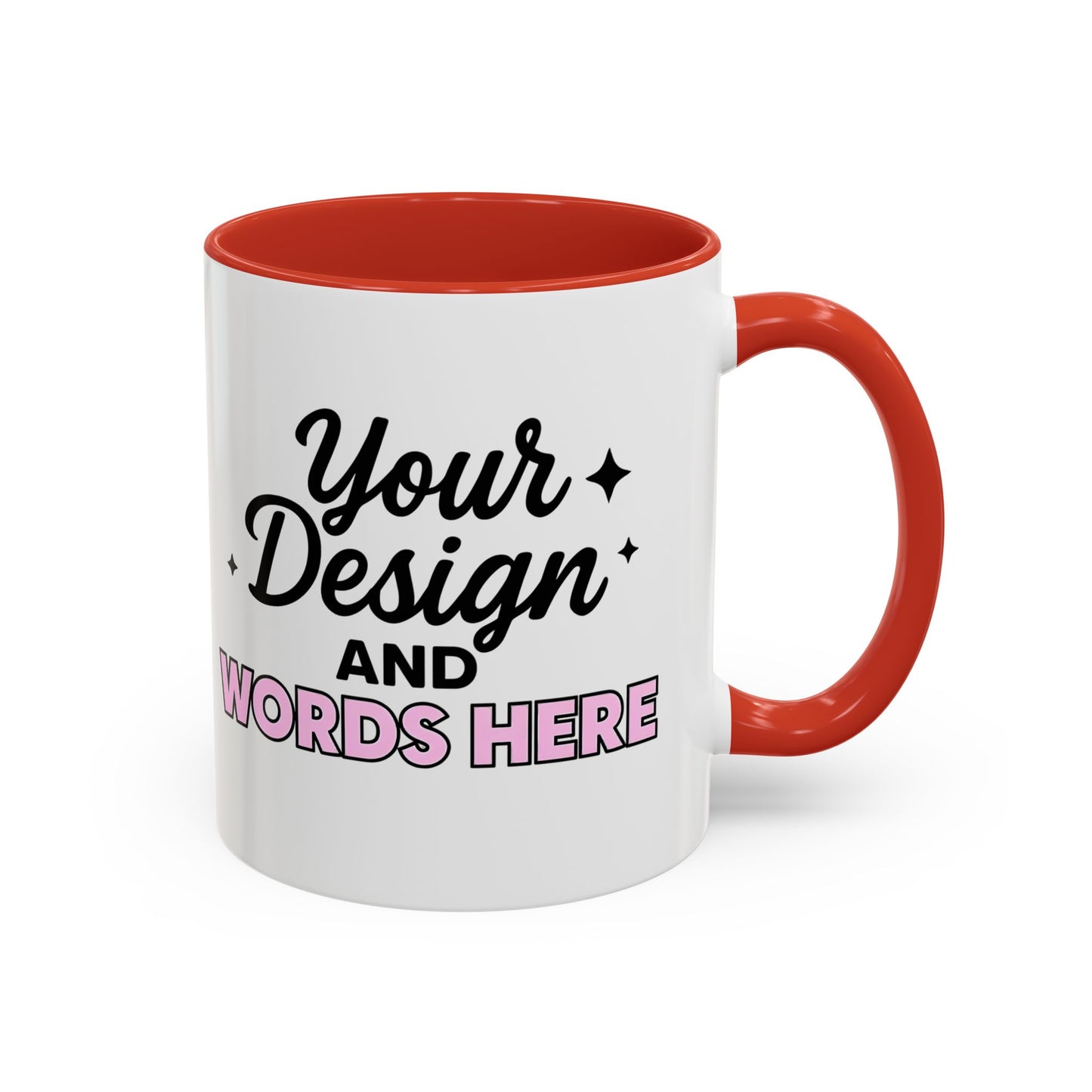 Accent Coffee Mug (11, 15oz) Personalized