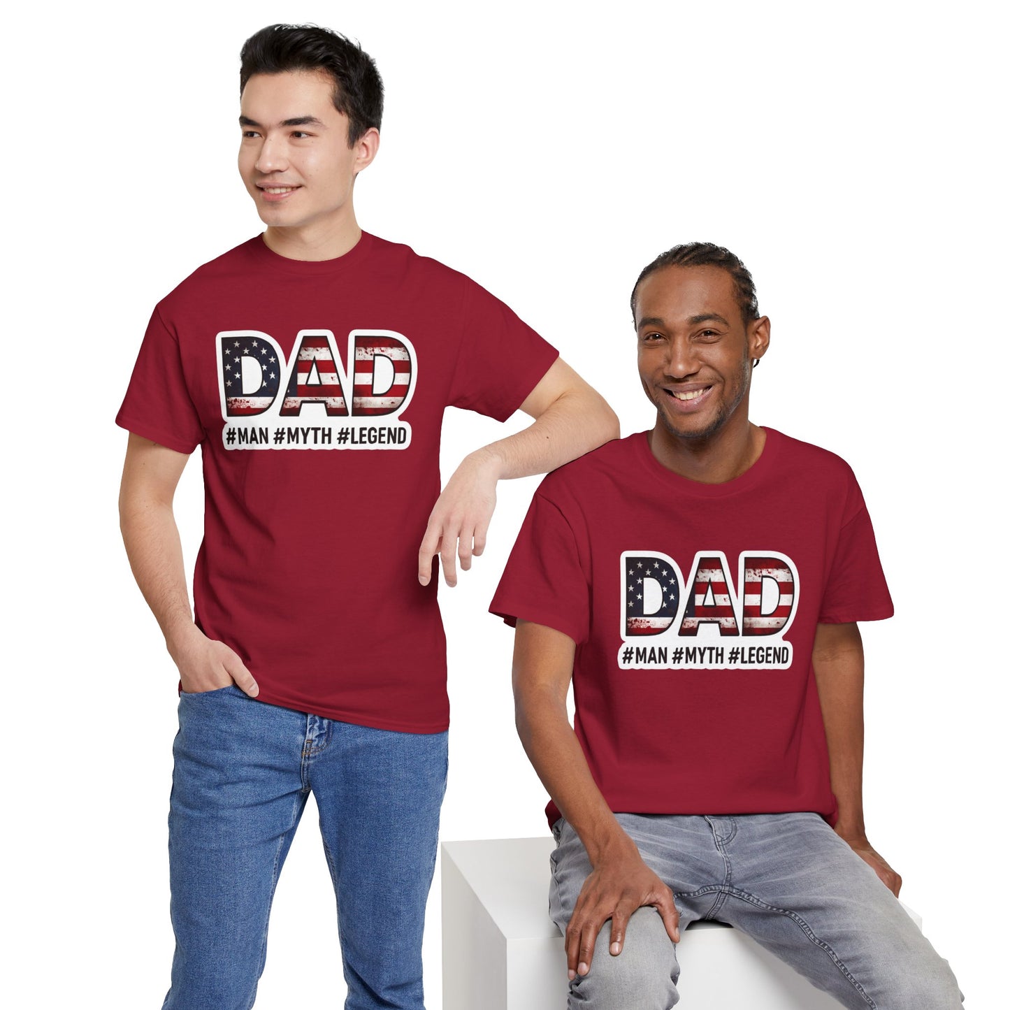 Dad #Man #Myth #Legend tee