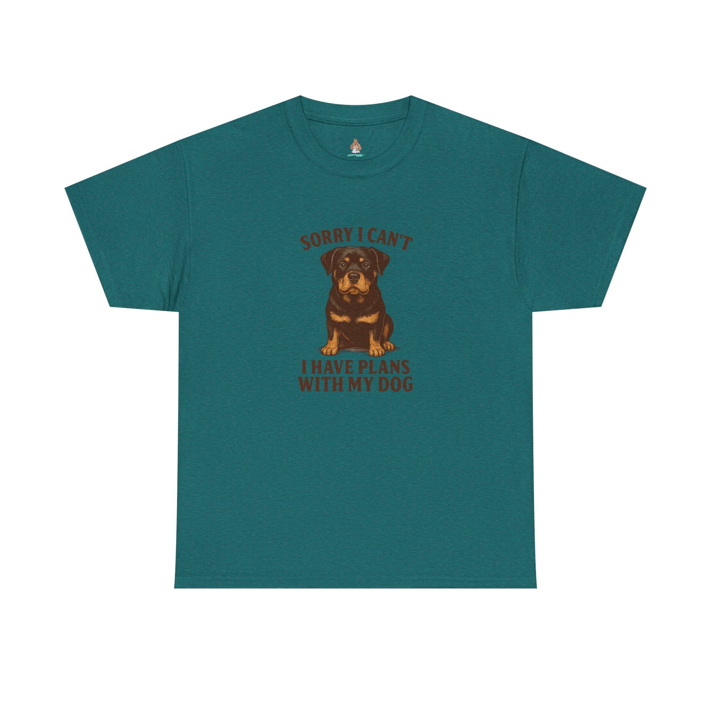 Dog-Rotweiller Sorry I can't, I Have Plans With My Dog Tee