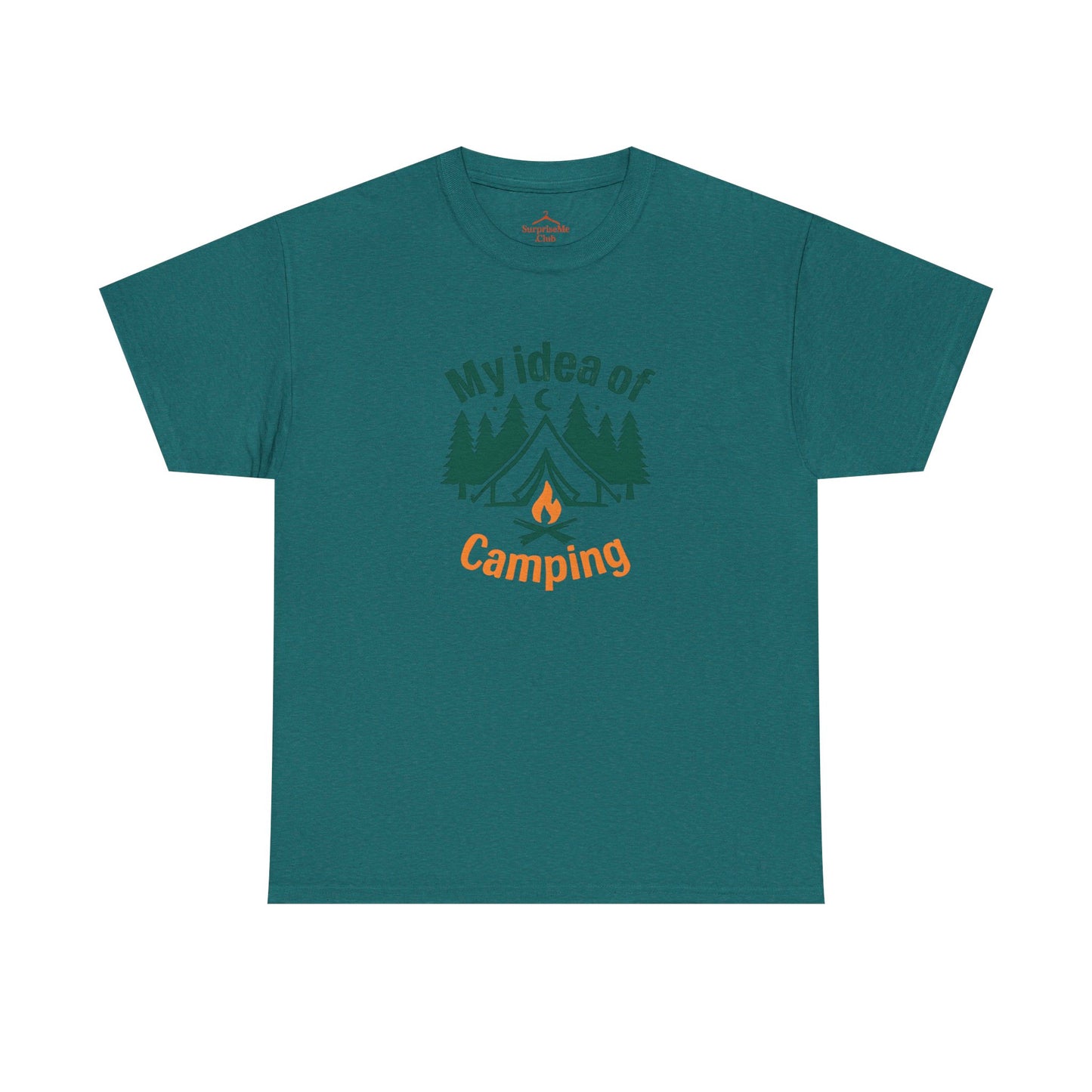 My Idea of Camping Tee & My fFamily's Idea of Camping