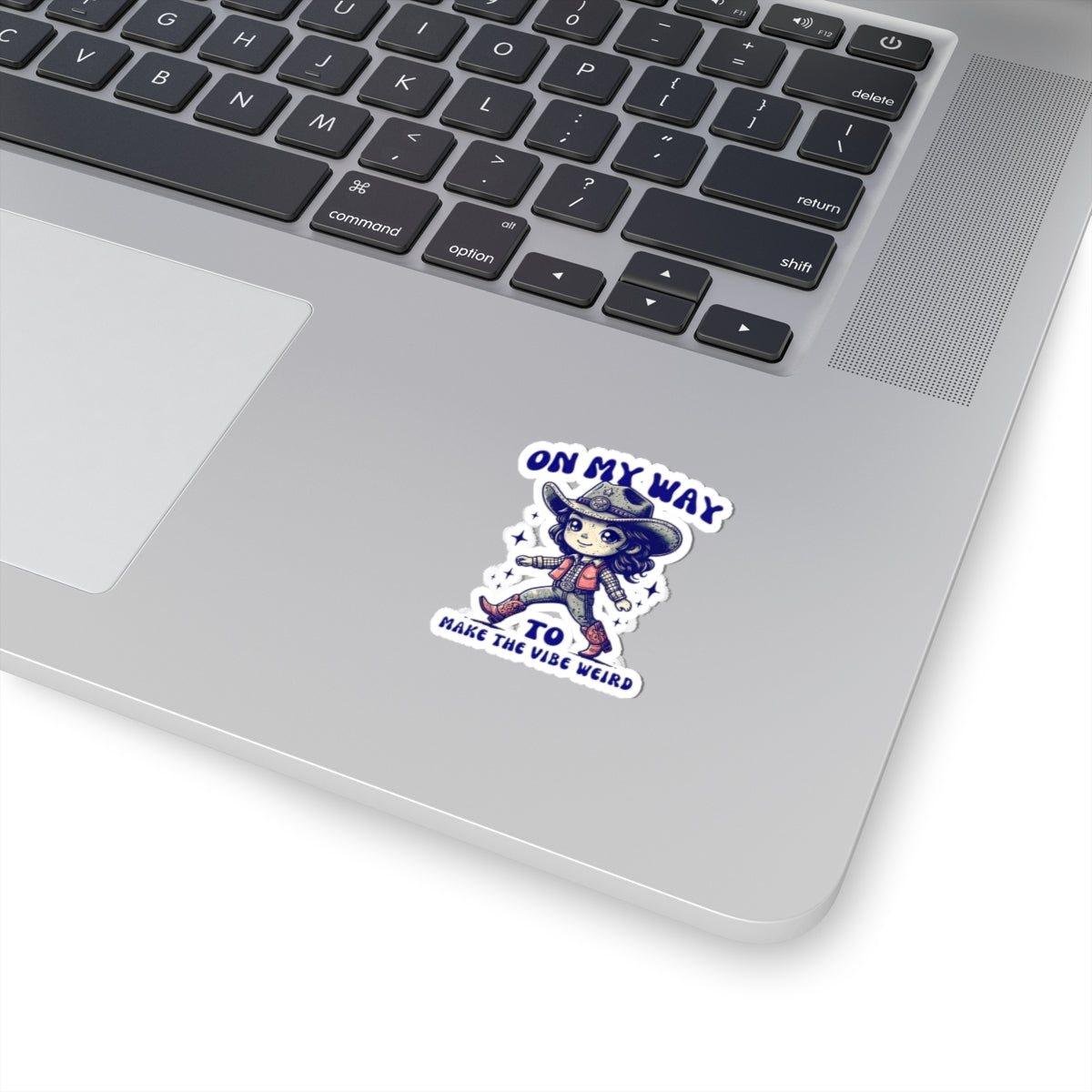 On My Way Girl Decal
