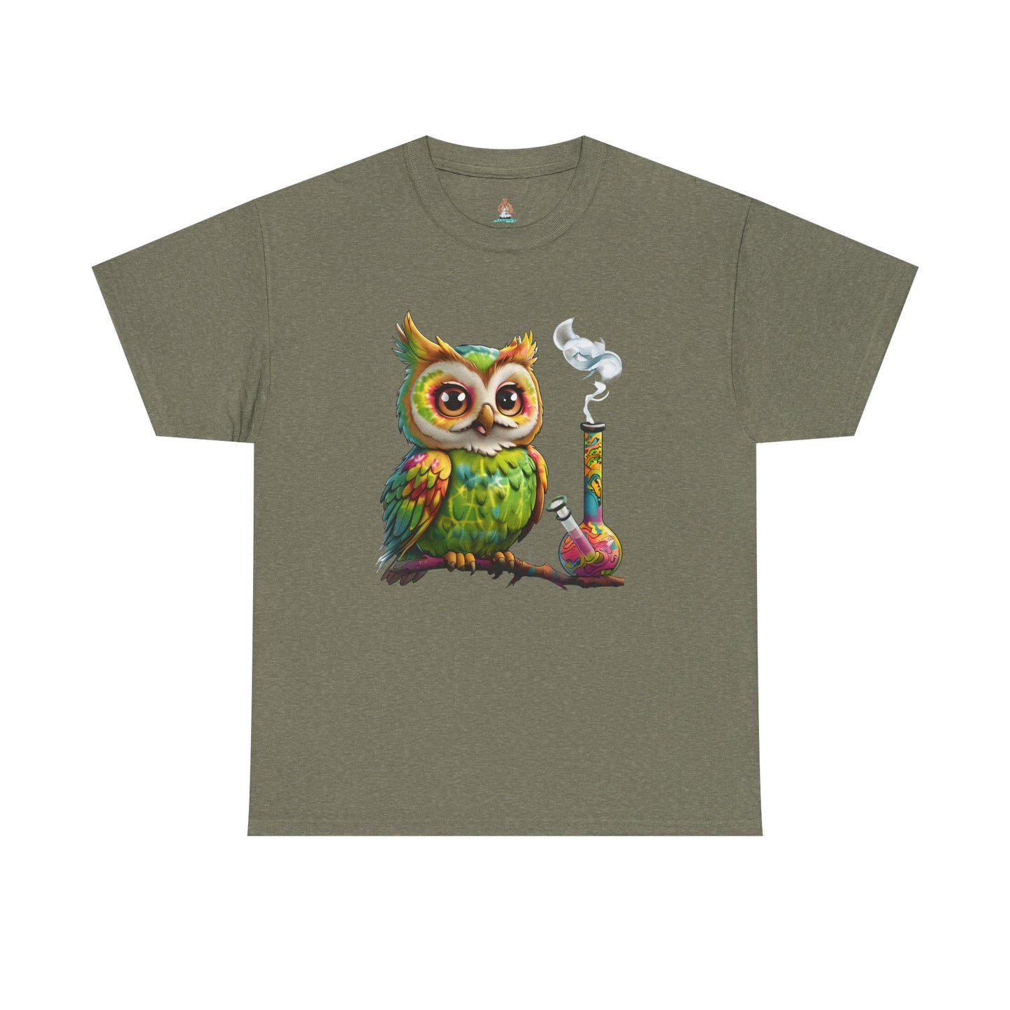 Tie-dye Owl with Bong