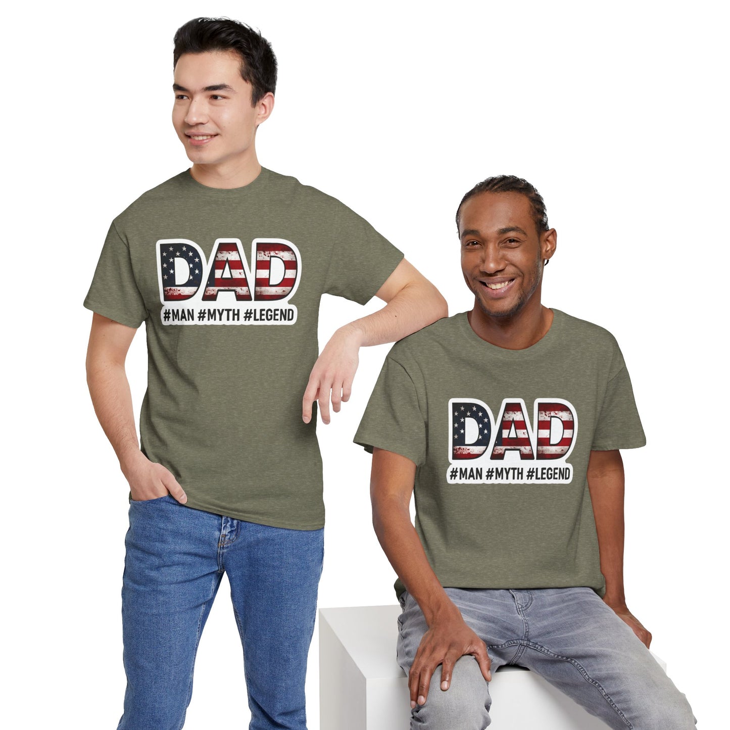 Dad #Man #Myth #Legend tee