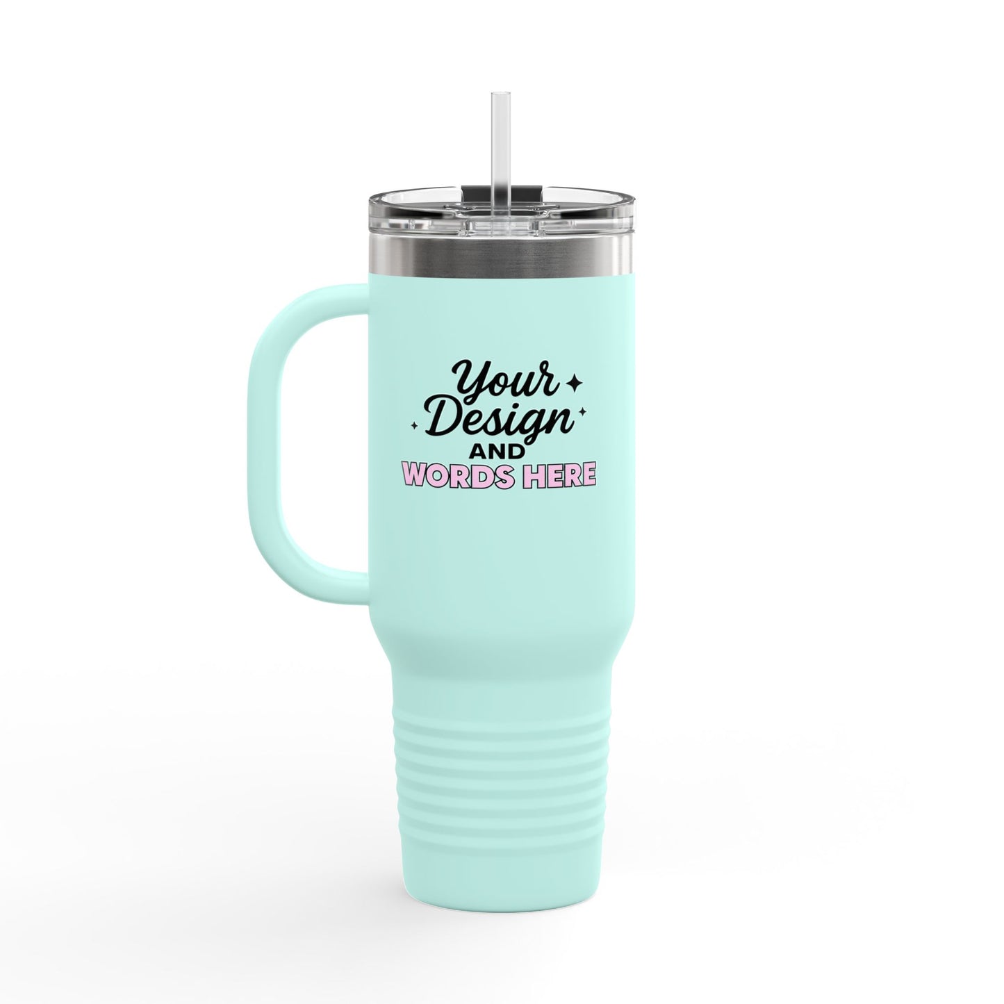 40 oz Personalized Sip-Sational Travel Mug