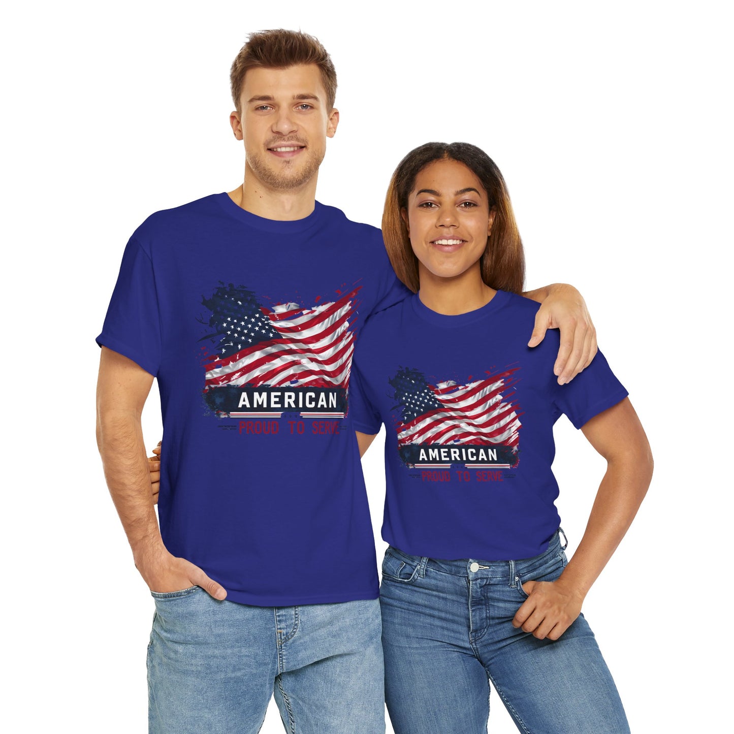 Veteran 'Merica Proud To Serve Tee