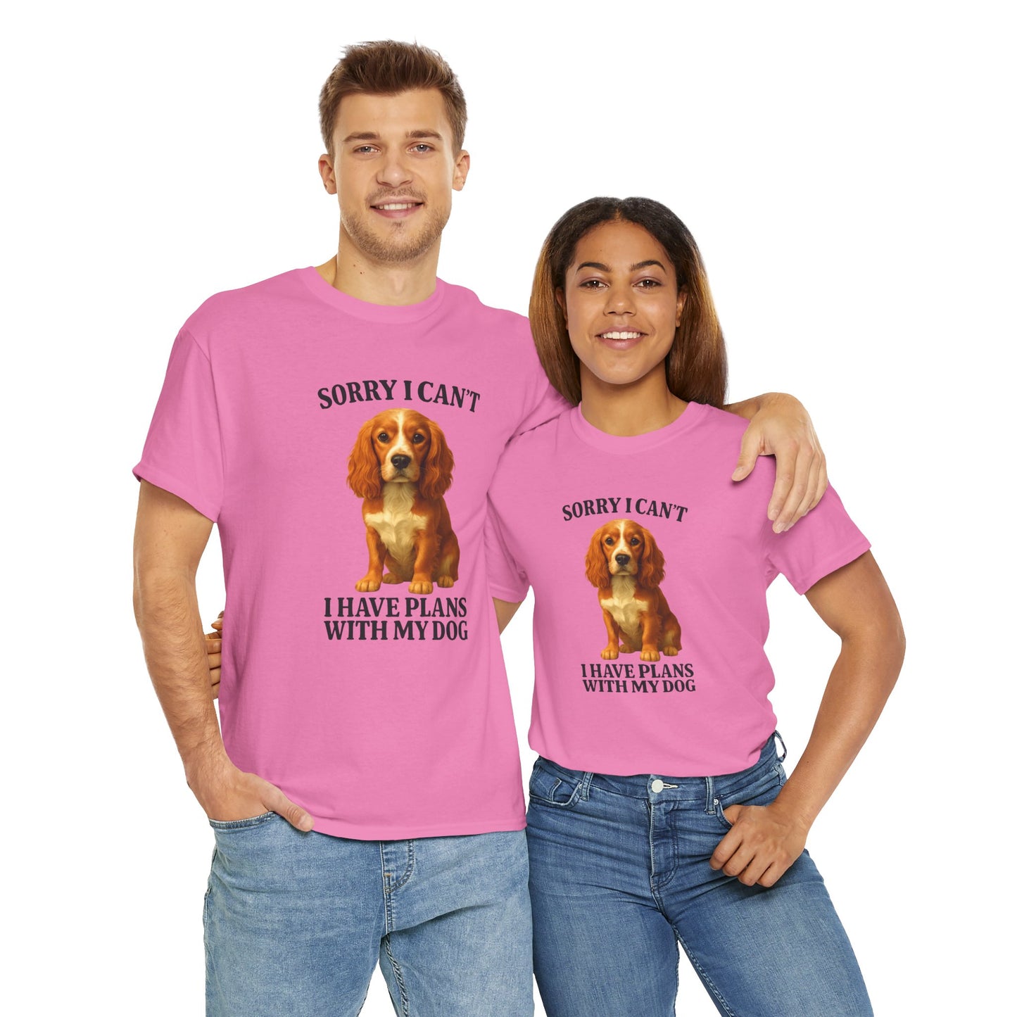 Dog-Cocker Spaniel Sorry I can't, I have plans with my dog