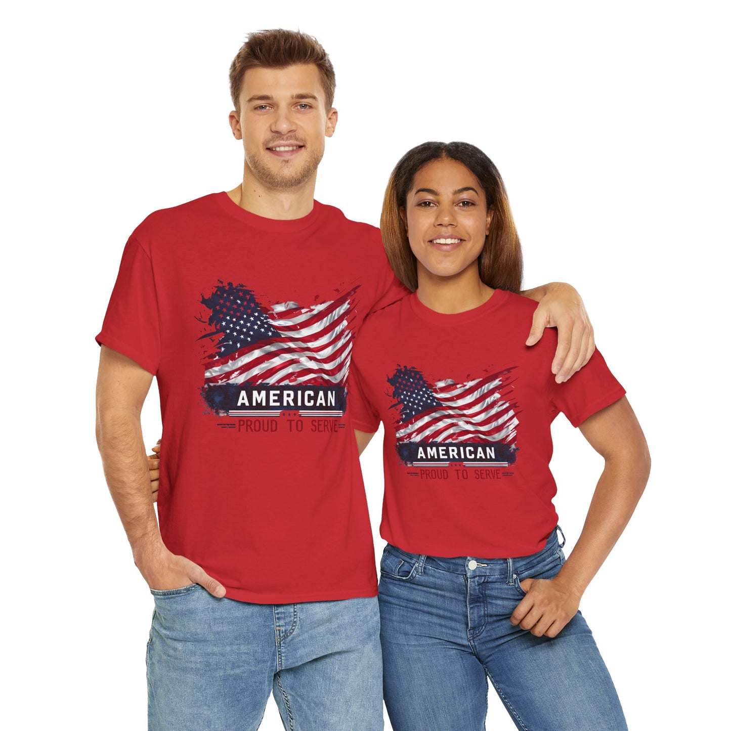 Veteran 'Merica Proud To Serve Tee