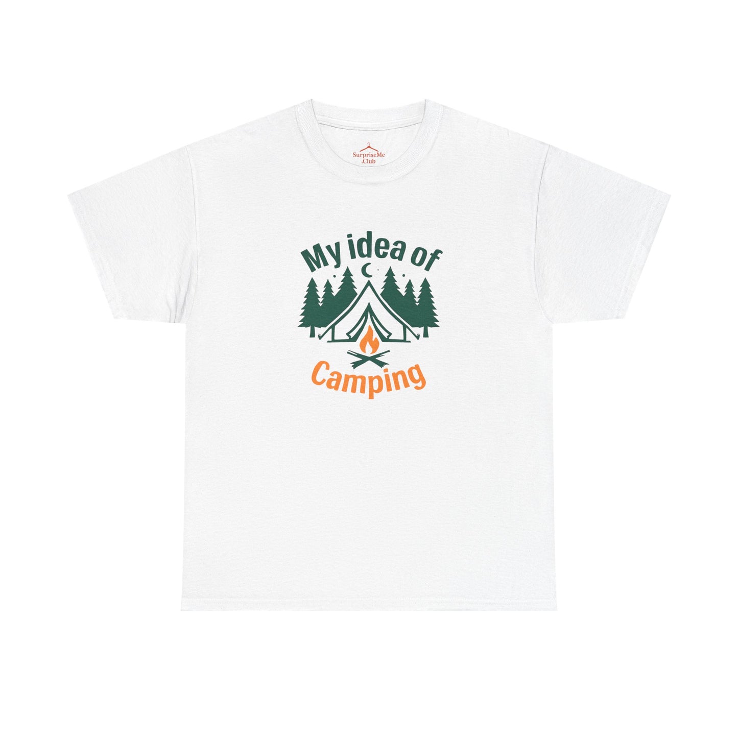 My Idea of Camping Tee & My fFamily's Idea of Camping