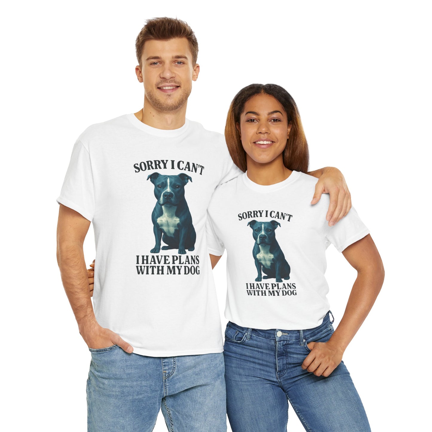 Dog-Stafford Terrior Sorry I can't, I have plans with my dogs